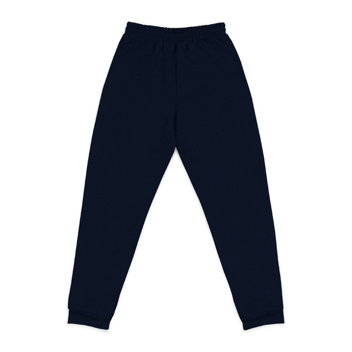 Faith Walk Embroidered Joggers — Cross & footprint Sweatpants