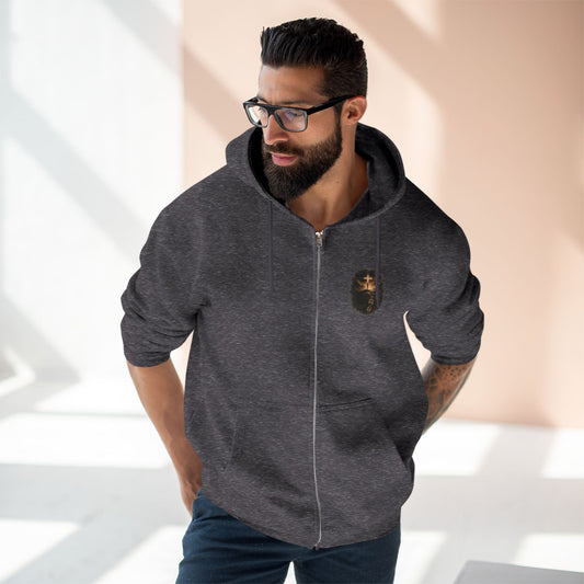 Zip Hoodie "Step by Step" Psalm 37:23