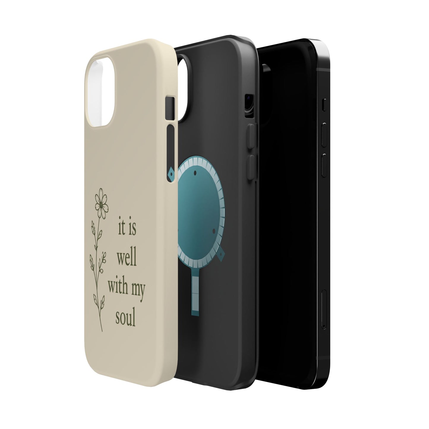 'It Is Well With My Soul' Magnetic Impact-Resistant Phone Case