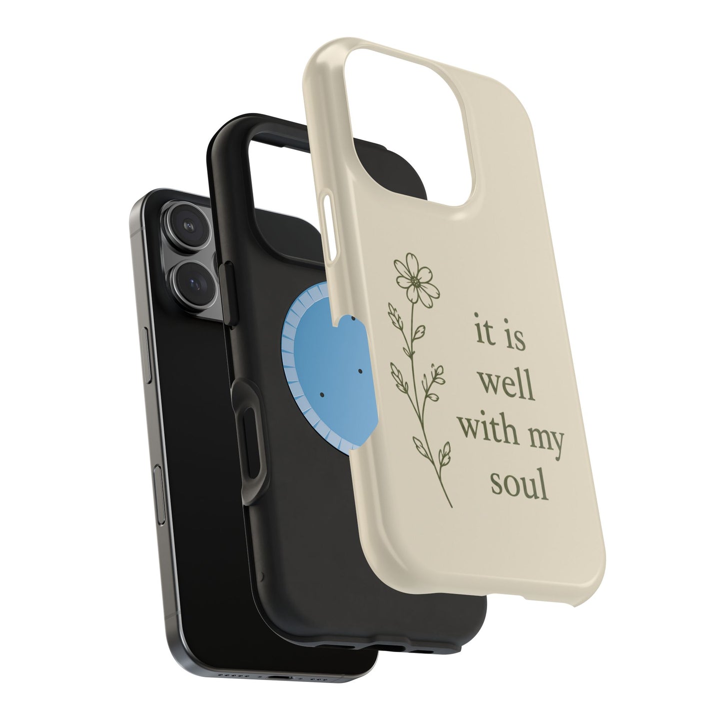 'It Is Well With My Soul' Magnetic Impact-Resistant Phone Case