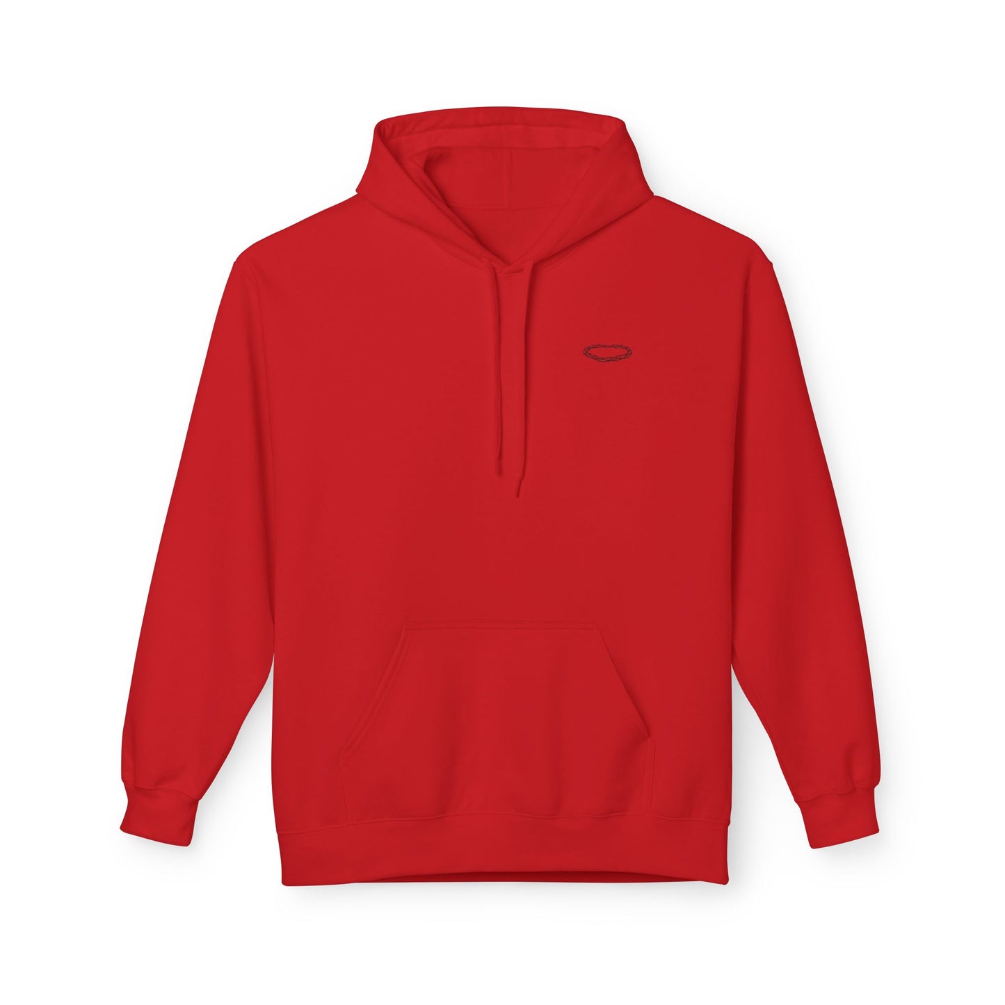 Faith Lion Cross Hoodie — “Man of Faith” Christian Graphic Hoodie