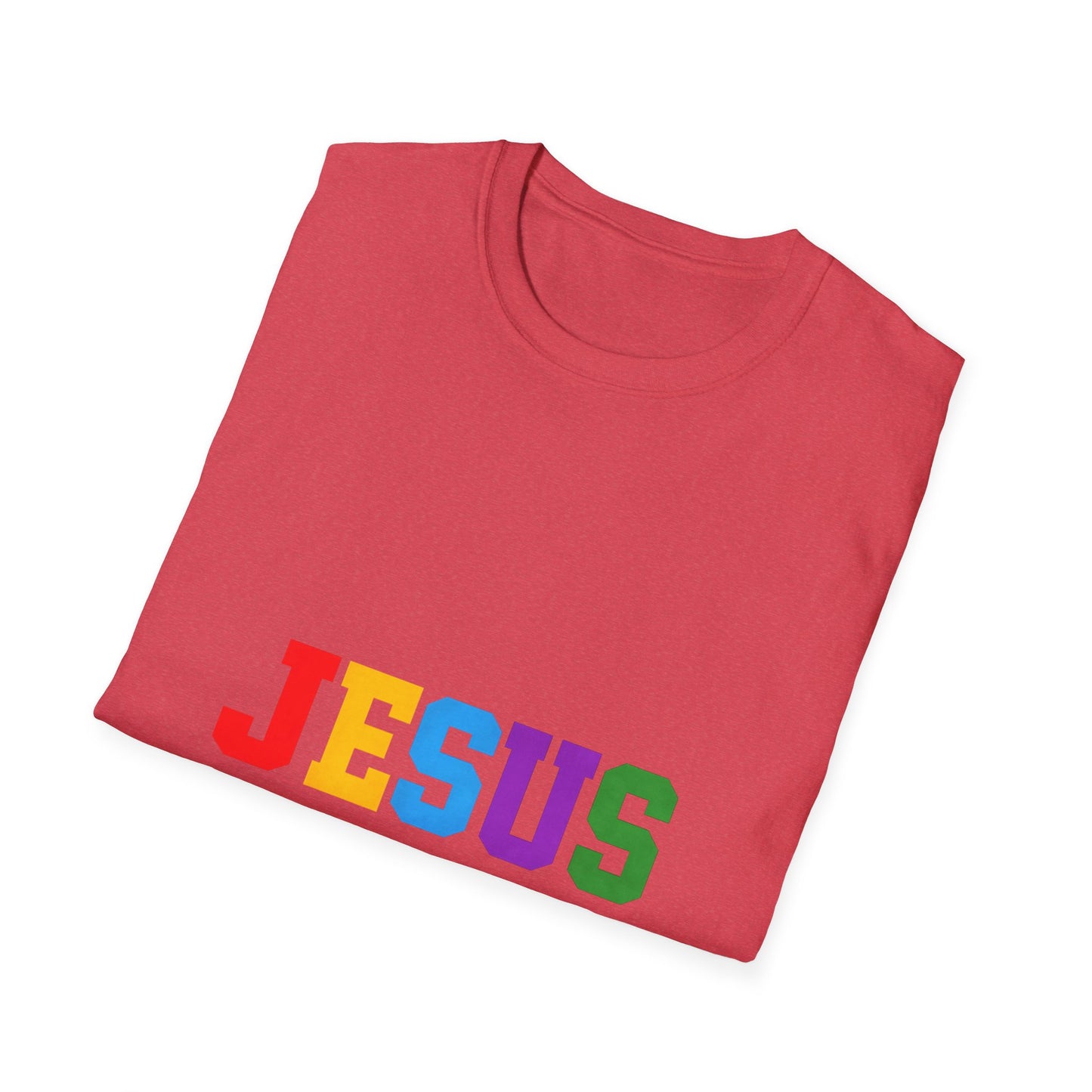 "Jesus" Colorful Graphic Tee