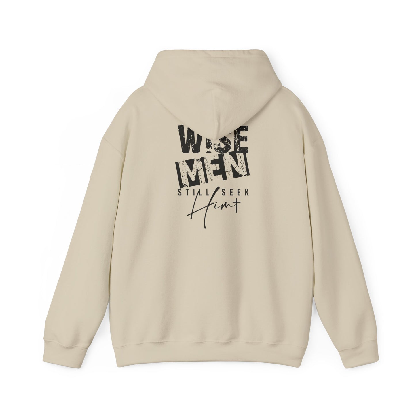 Wise Men Hoodie — ‘Wise Men Still Seek Him’ Christian Graphic Sweatshirt