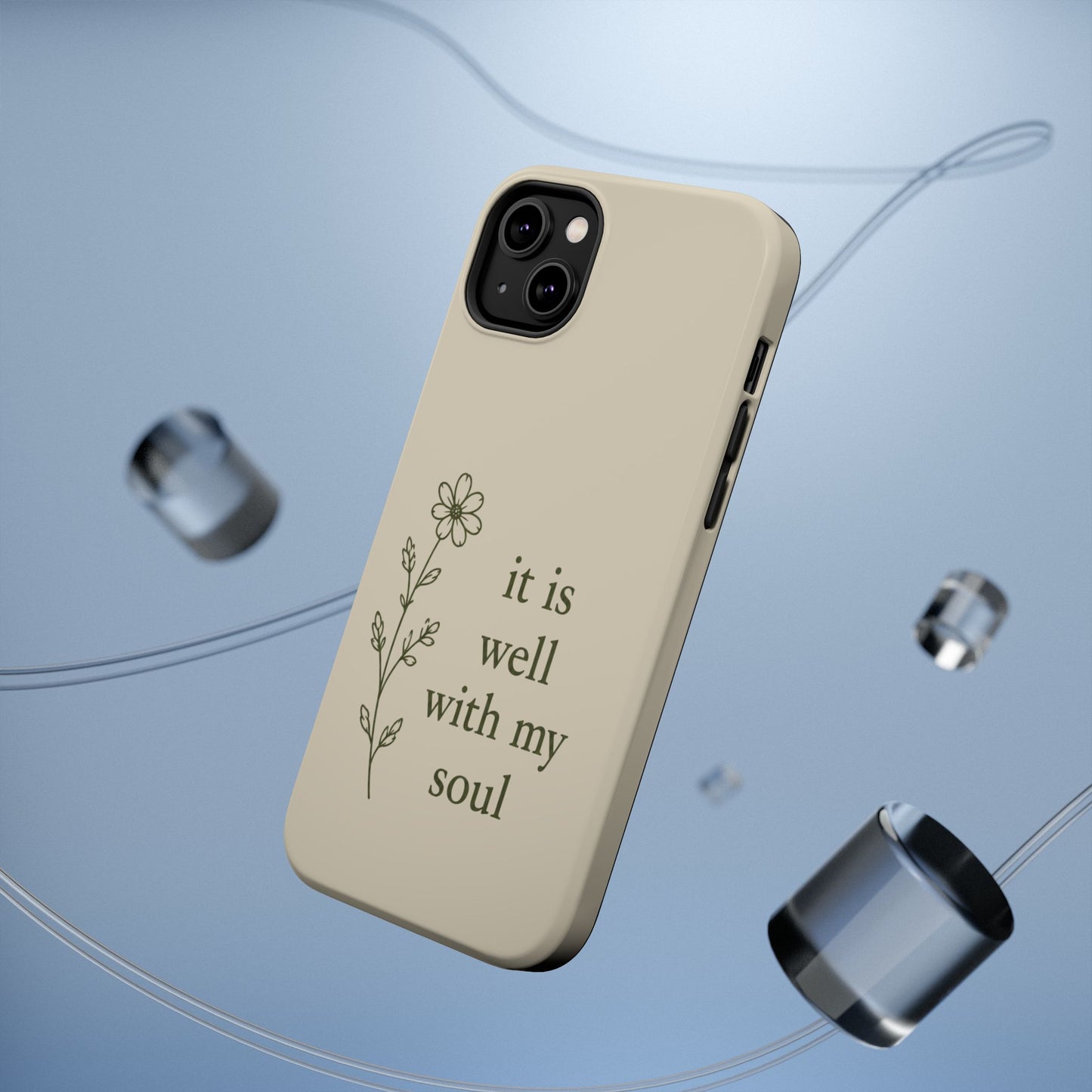 'It Is Well With My Soul' Magnetic Impact-Resistant Phone Case