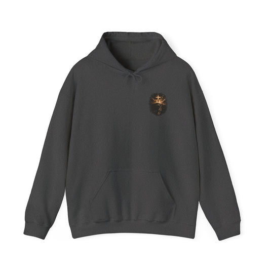 Psalm 23 'Step by Step' Christian Hoodie — Inspirational Faith Sweatshirt