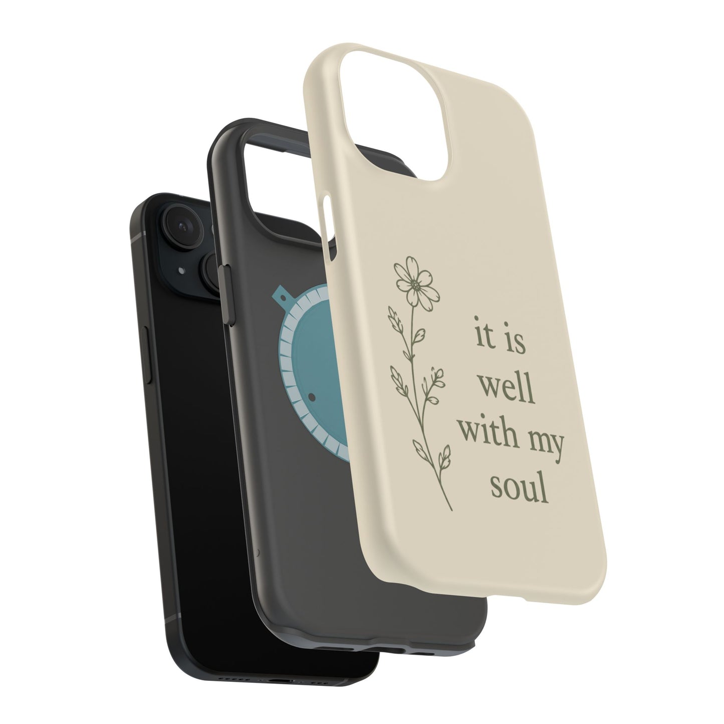 'It Is Well With My Soul' Magnetic Impact-Resistant Phone Case