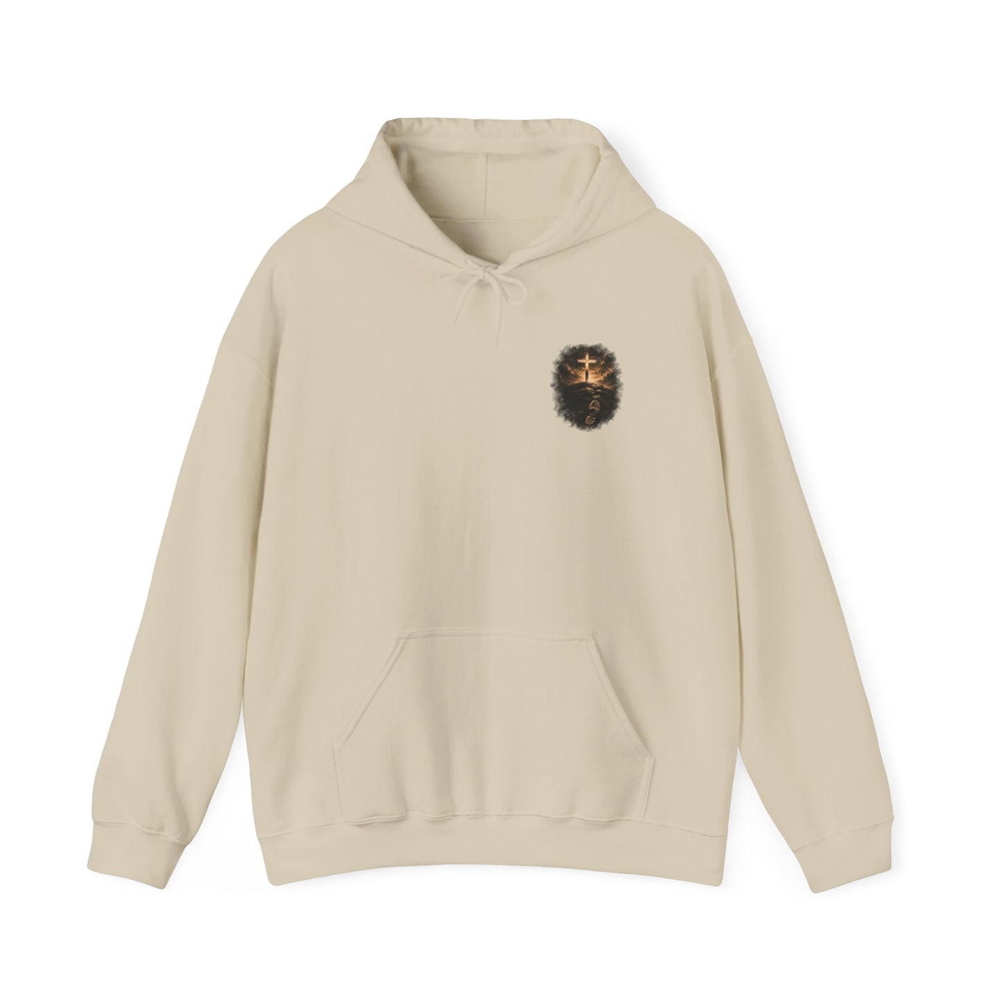 Psalm 23 'Step by Step' Christian Hoodie — Inspirational Faith Sweatshirt