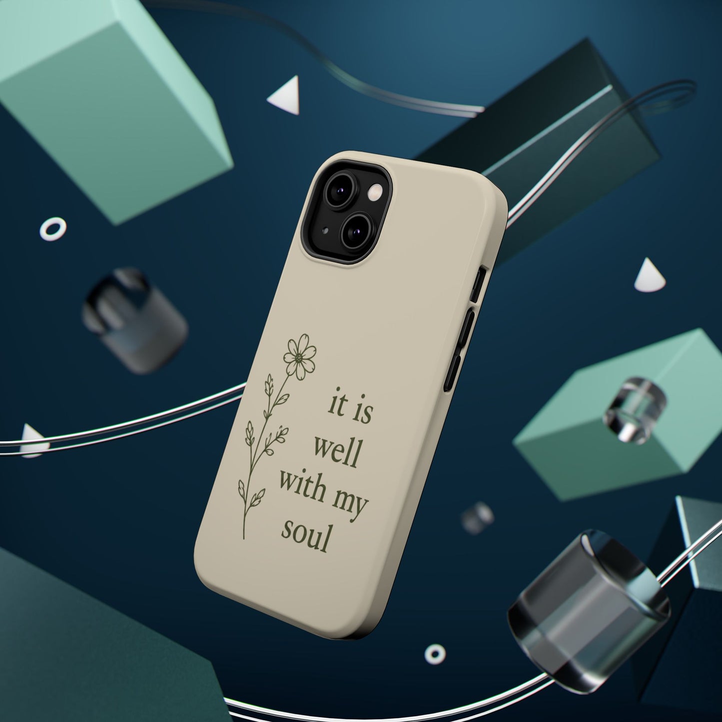 'It Is Well With My Soul' Magnetic Impact-Resistant Phone Case