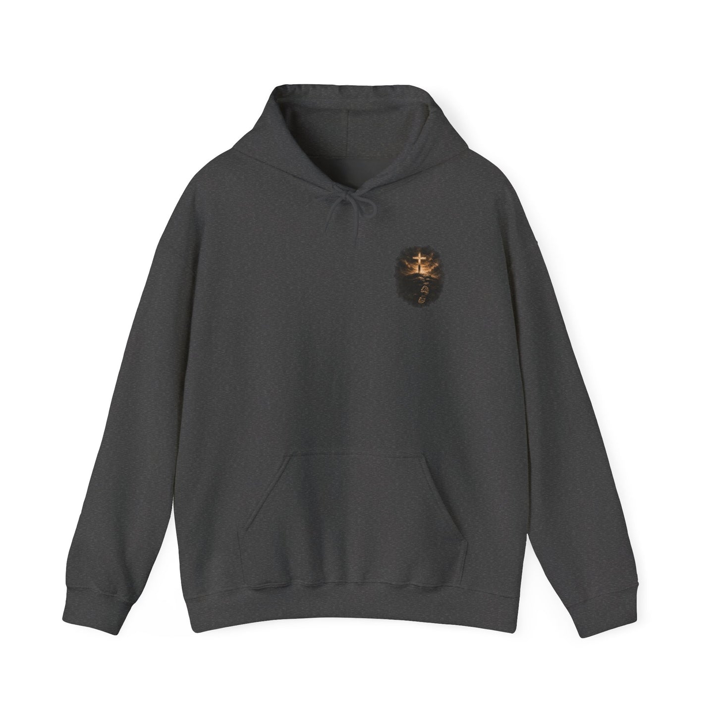 Psalm 23 'Step by Step' Christian Hoodie — Inspirational Faith Sweatshirt
