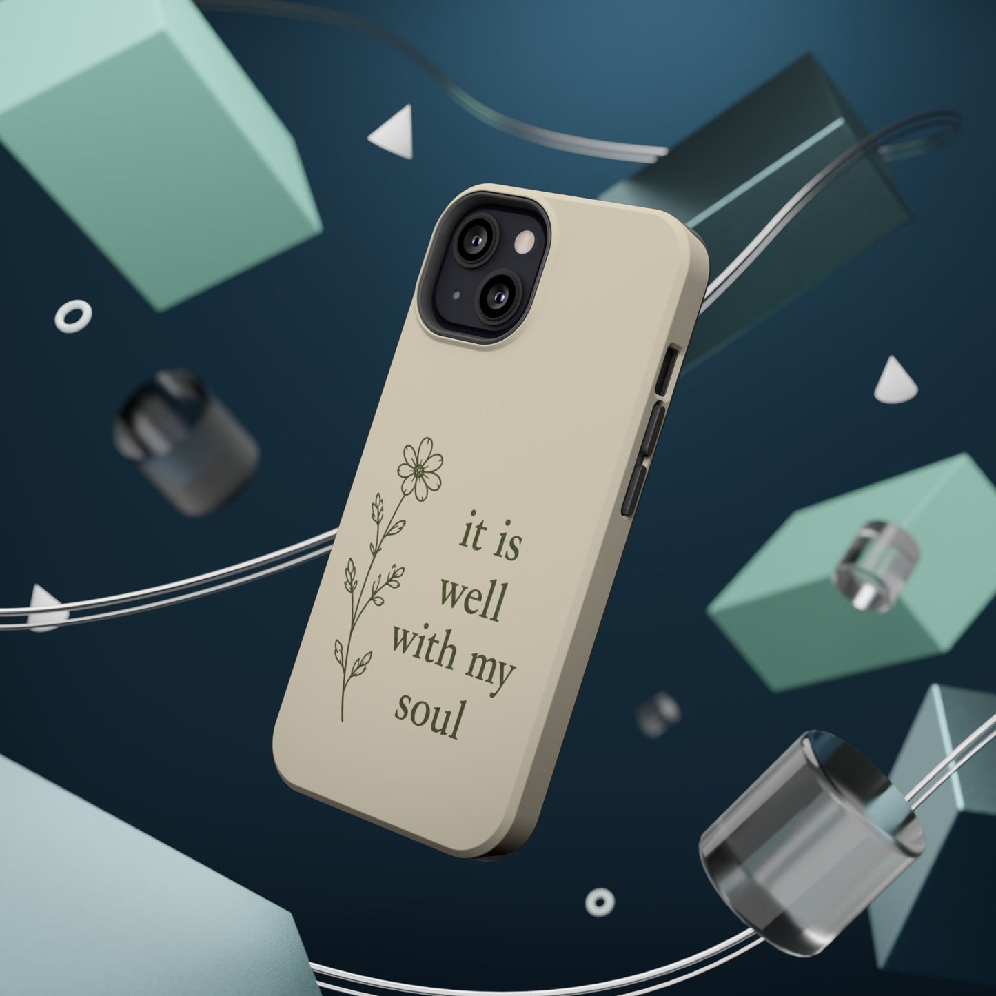 'It Is Well With My Soul' Magnetic Impact-Resistant Phone Case
