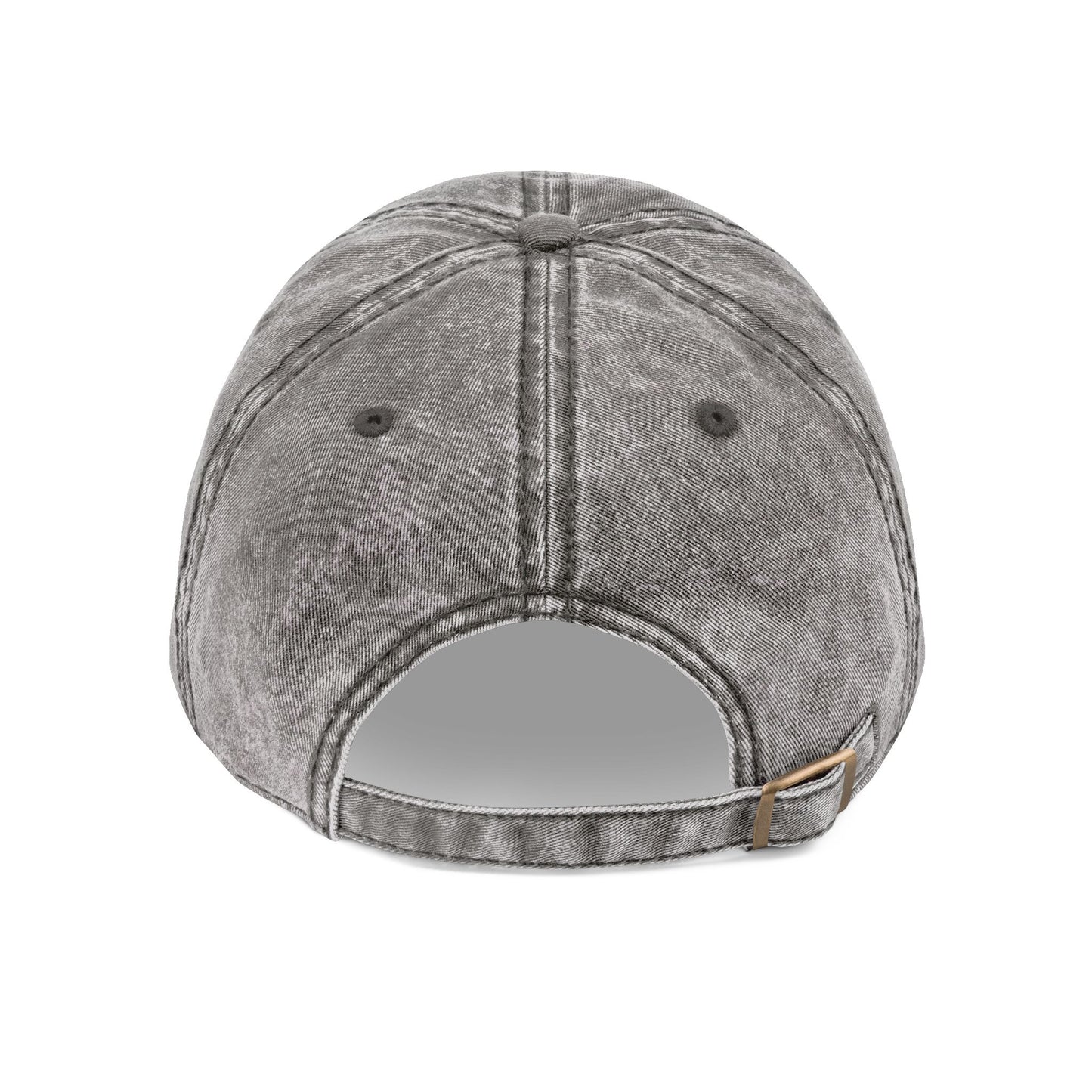 Embroidered Jesus Vintage Cap — Washed Red Baseball Hat
