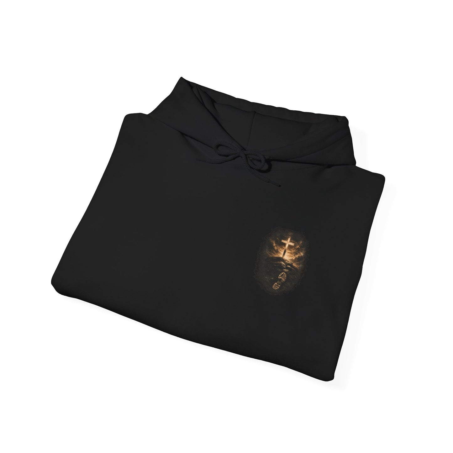 Psalm 23 'Step by Step' Christian Hoodie — Inspirational Faith Sweatshirt