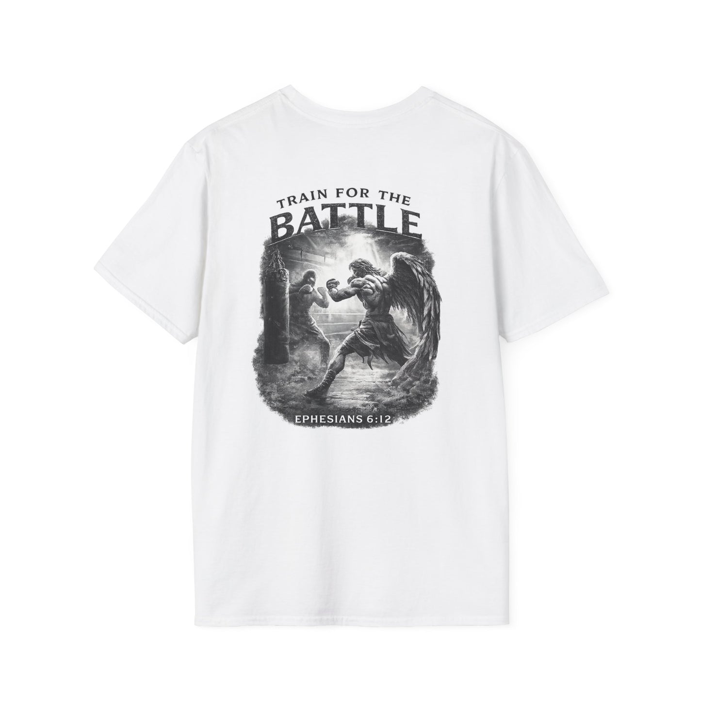 Gym Motivational Tee — "Train for the Bottle Collection" Tee