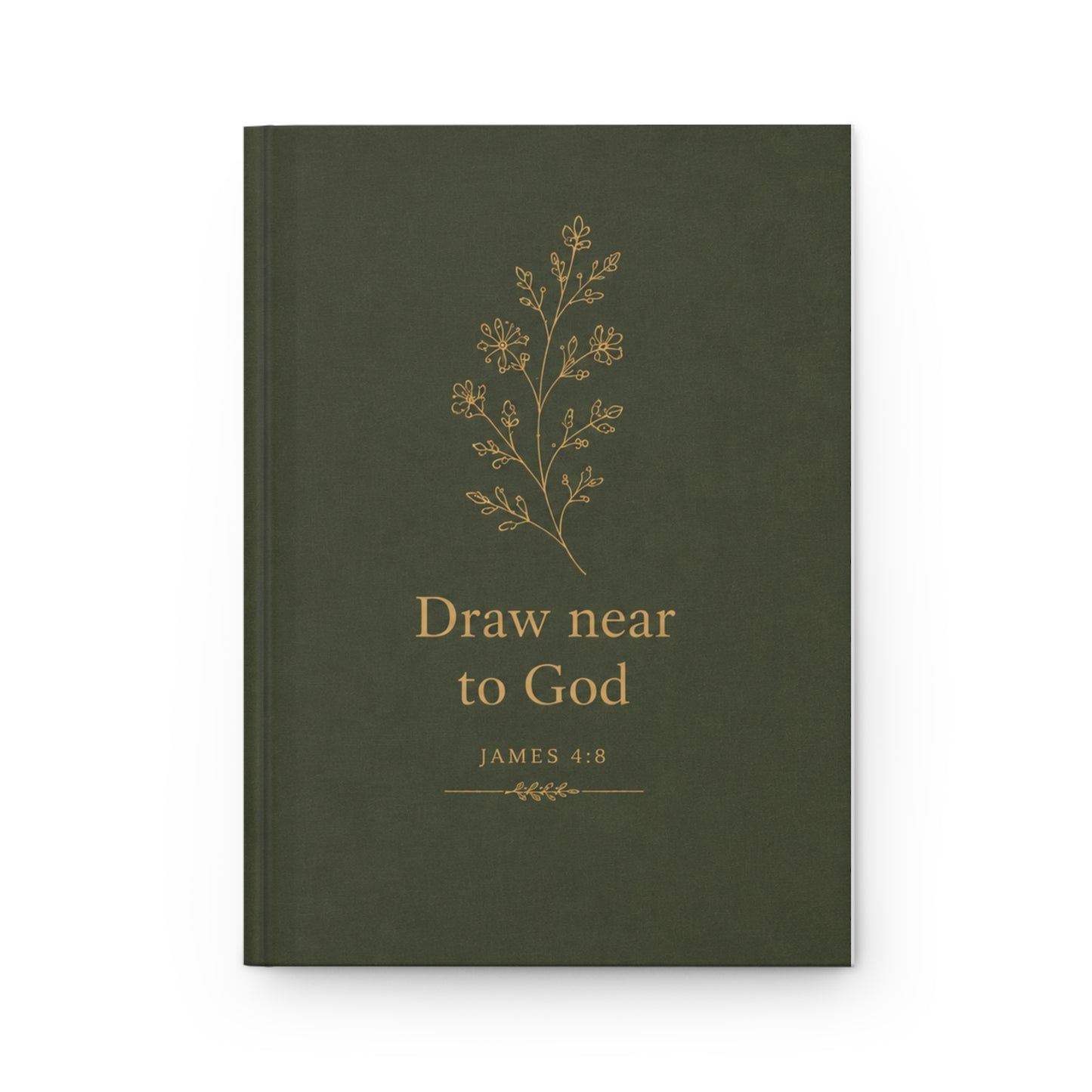 Journal — "Be Rooted in His Love, Grow in His Truth, Draw Near to God" (Hardcover)