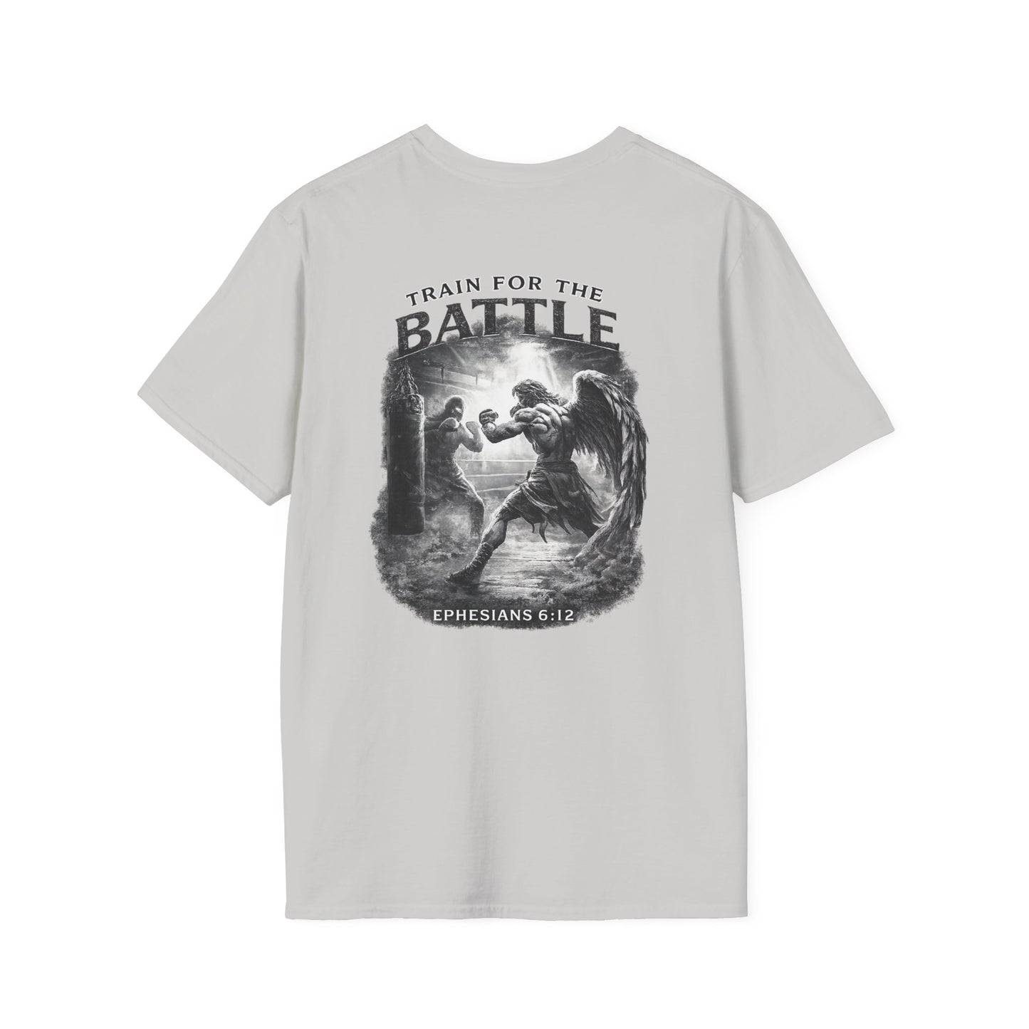 Gym Motivational Tee — "Train for the Bottle Collection" Tee