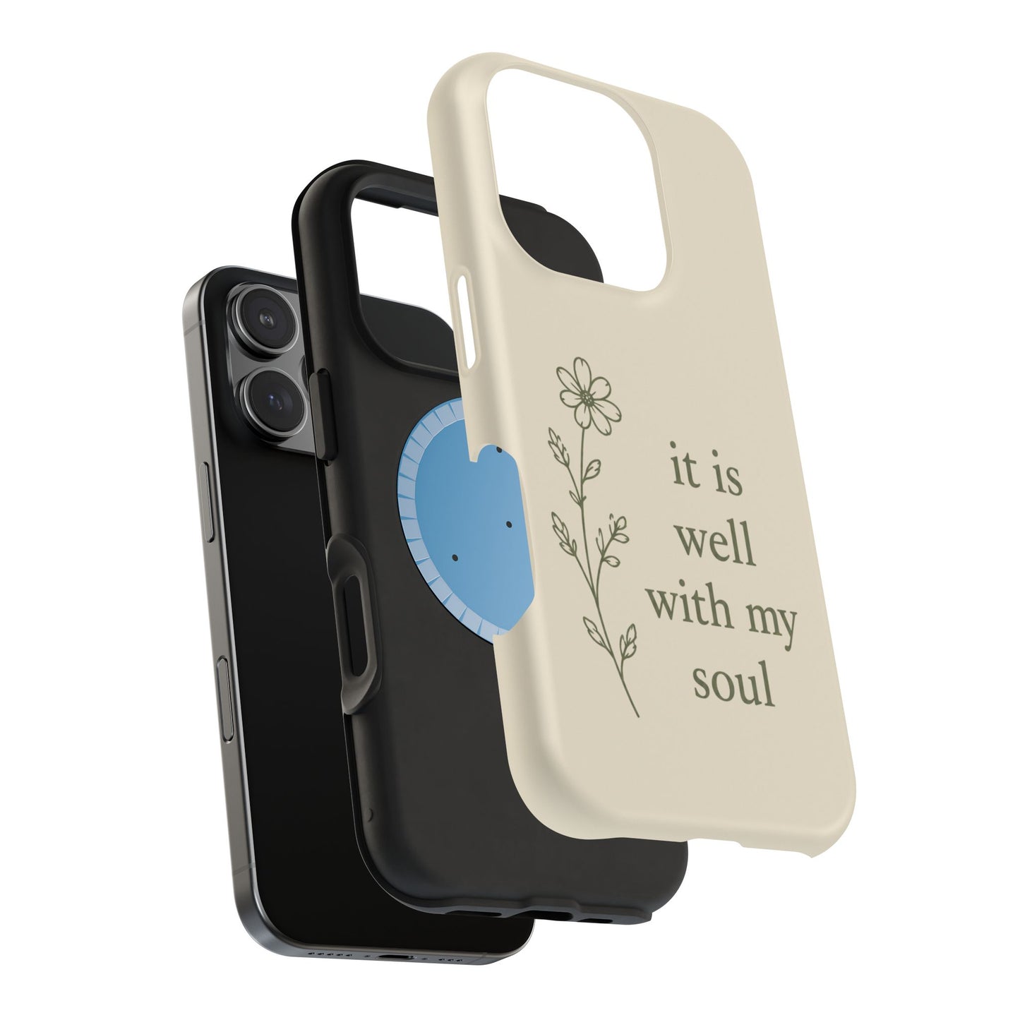 'It Is Well With My Soul' Magnetic Impact-Resistant Phone Case