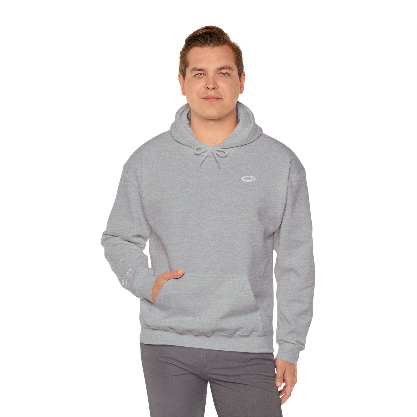 Christian 'King of Kings' Hoodie – Revelation 19:16 Cross Back Design