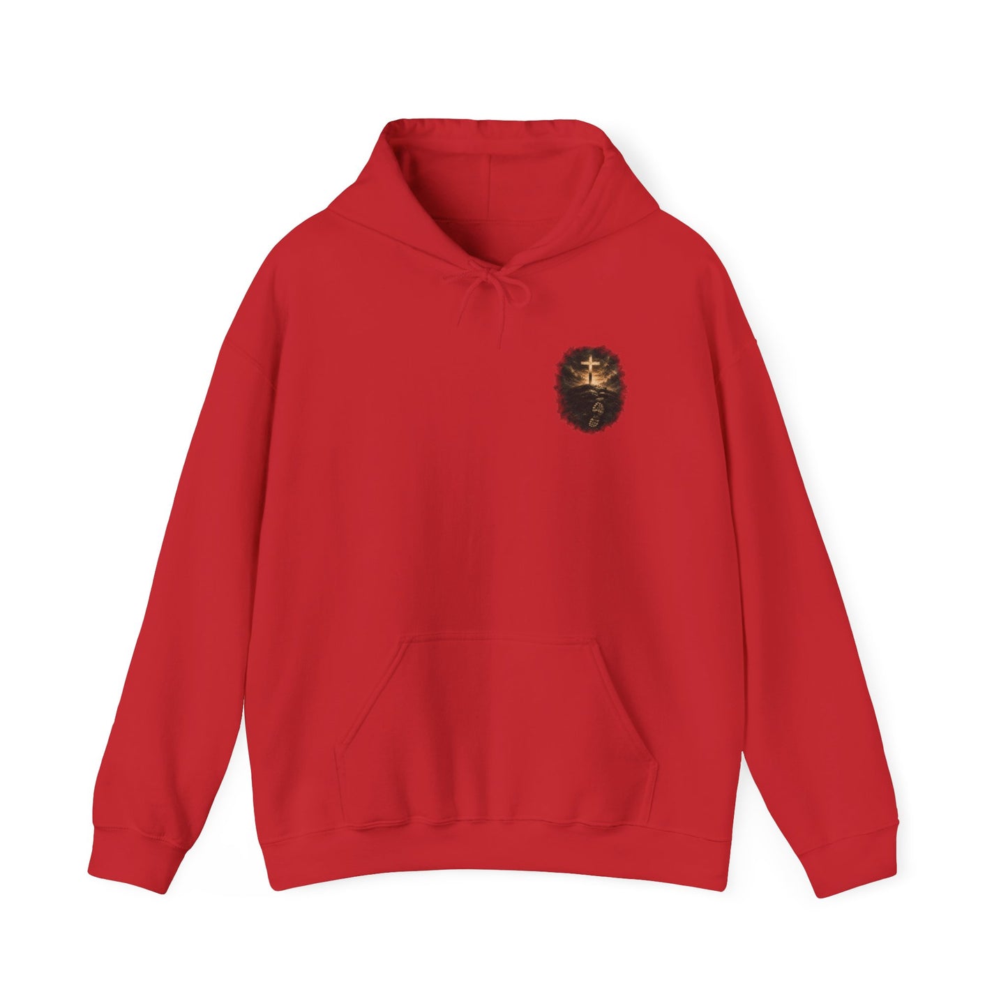 Psalm 23 'Step by Step' Christian Hoodie — Inspirational Faith Sweatshirt