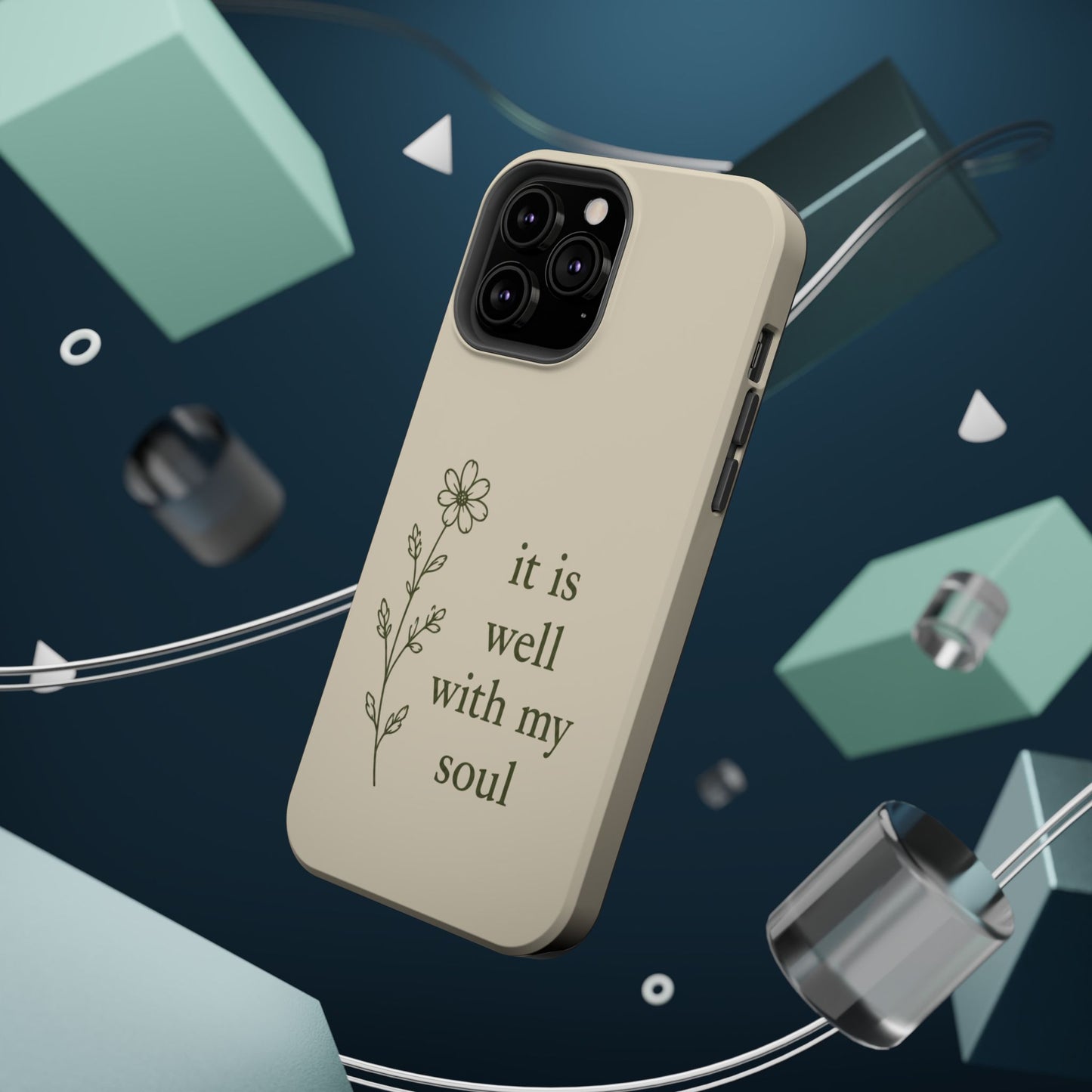 'It Is Well With My Soul' Magnetic Impact-Resistant Phone Case