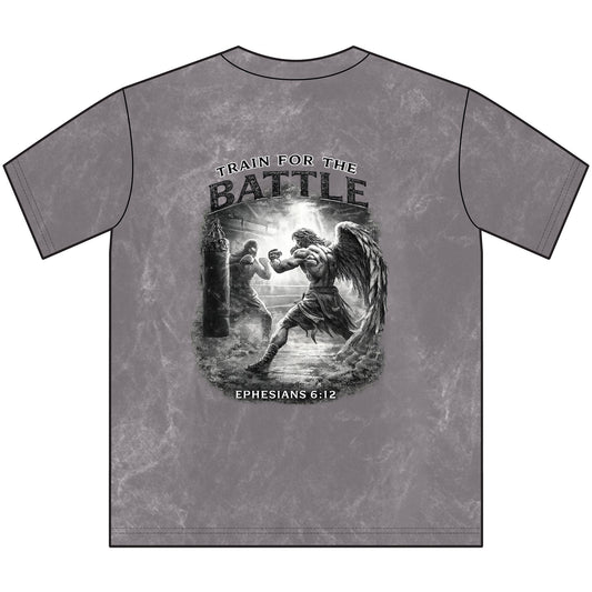 Gym Motivational Tee — "Train for the Bottle Collection" Vintage Crewneck