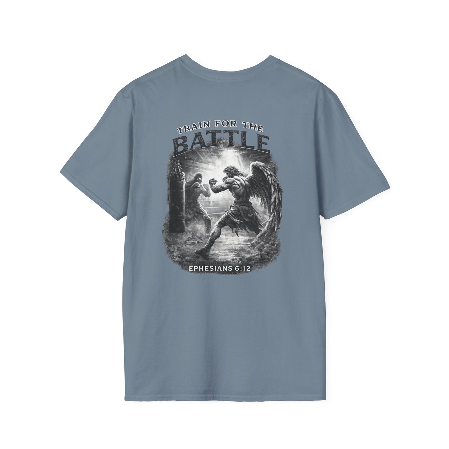 Gym Motivational Tee — "Train for the Bottle Collection" Tee