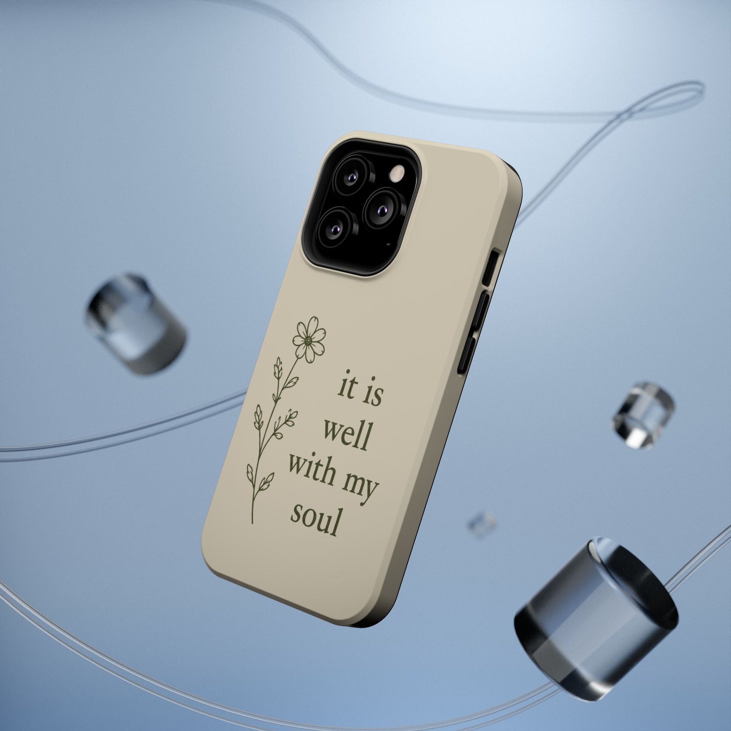 'It Is Well With My Soul' Magnetic Impact-Resistant Phone Case