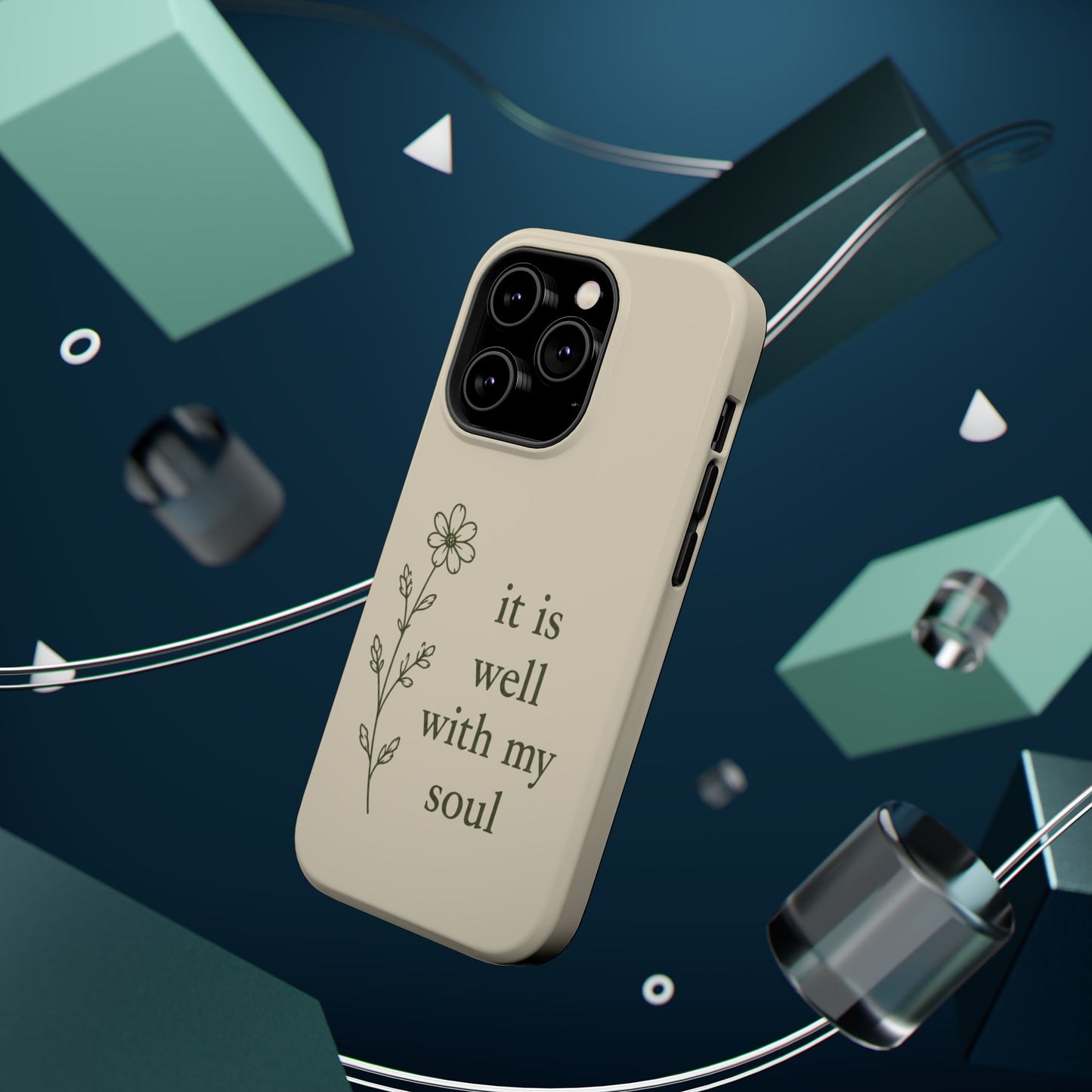 'It Is Well With My Soul' Magnetic Impact-Resistant Phone Case