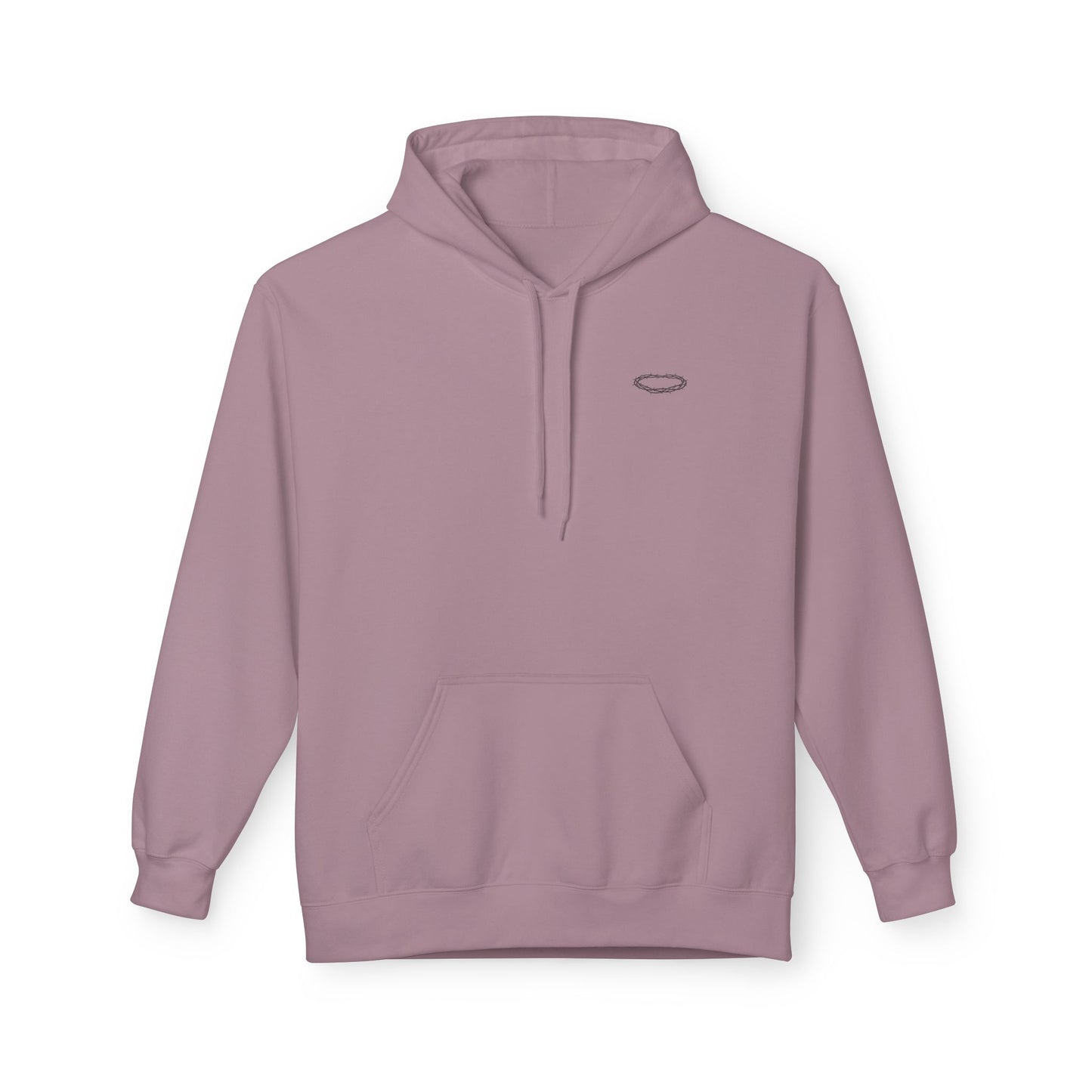 Faith Lion Cross Hoodie — “Man of Faith” Christian Graphic Hoodie