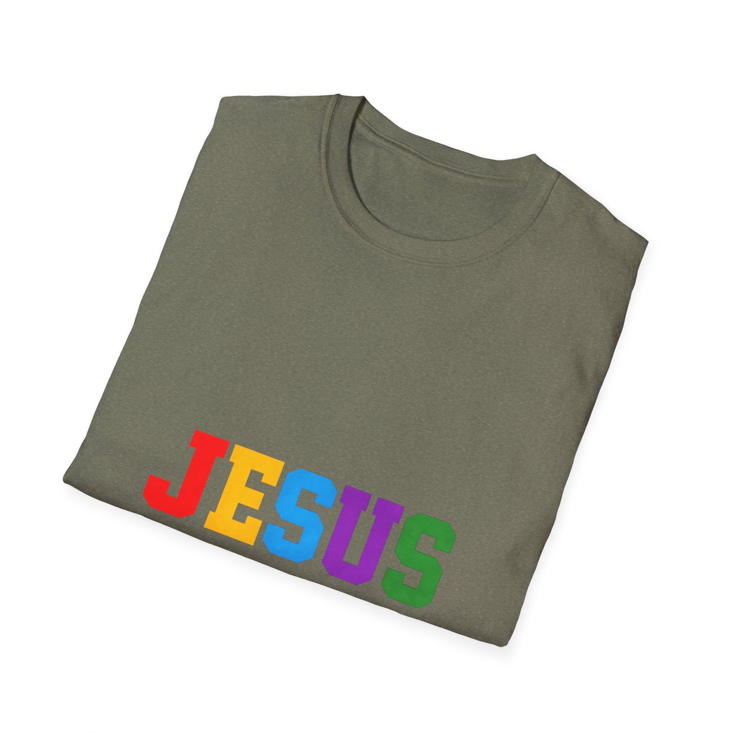 "Jesus" Colorful Graphic Tee