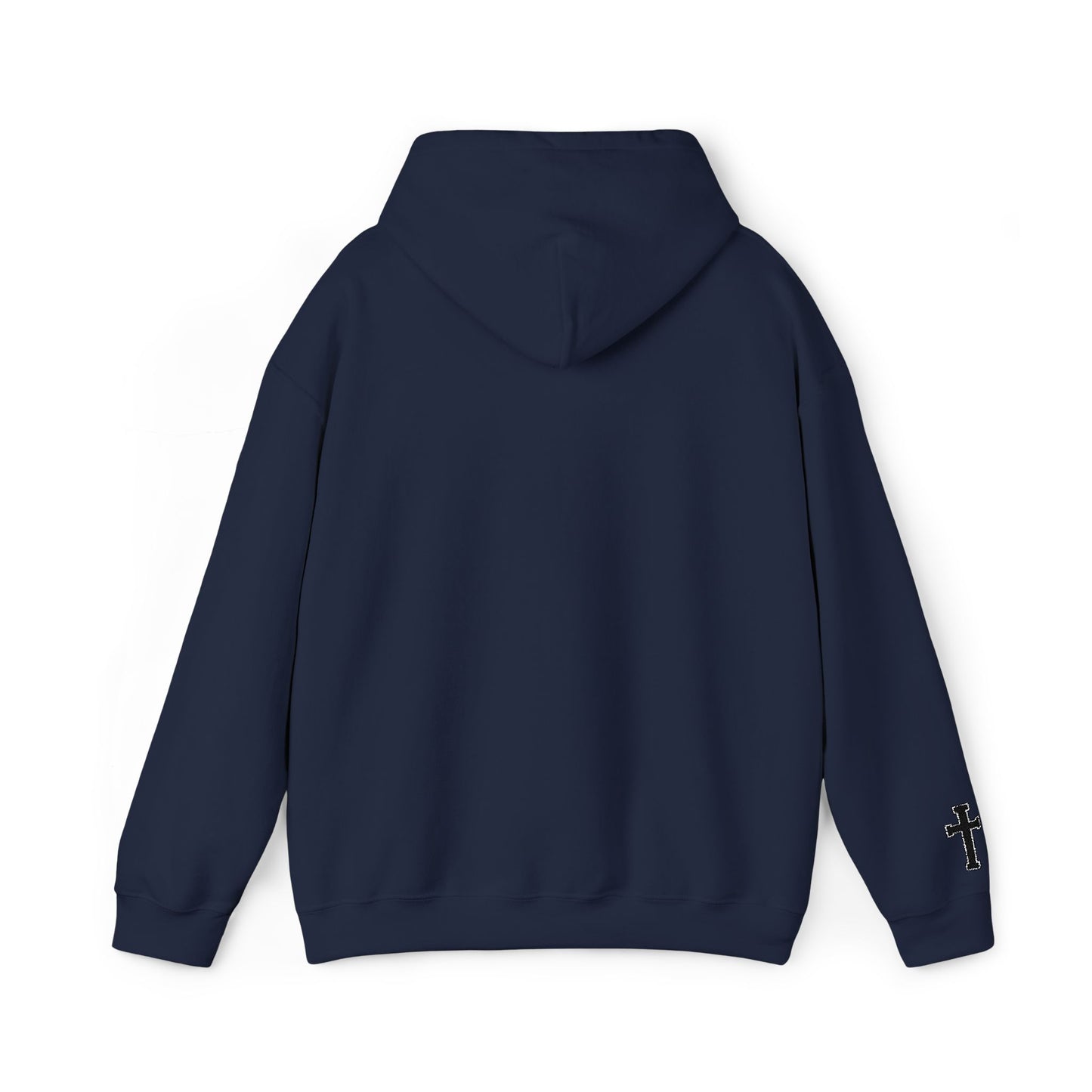 FAITH Collegiate Embroidered Hoodie  Bold faith. Everyday comfort.
