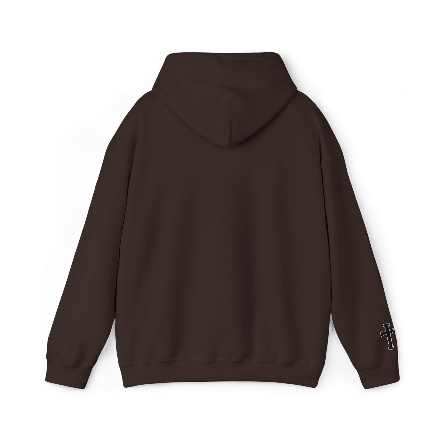 FAITH Collegiate Embroidered Hoodie  Bold faith. Everyday comfort.