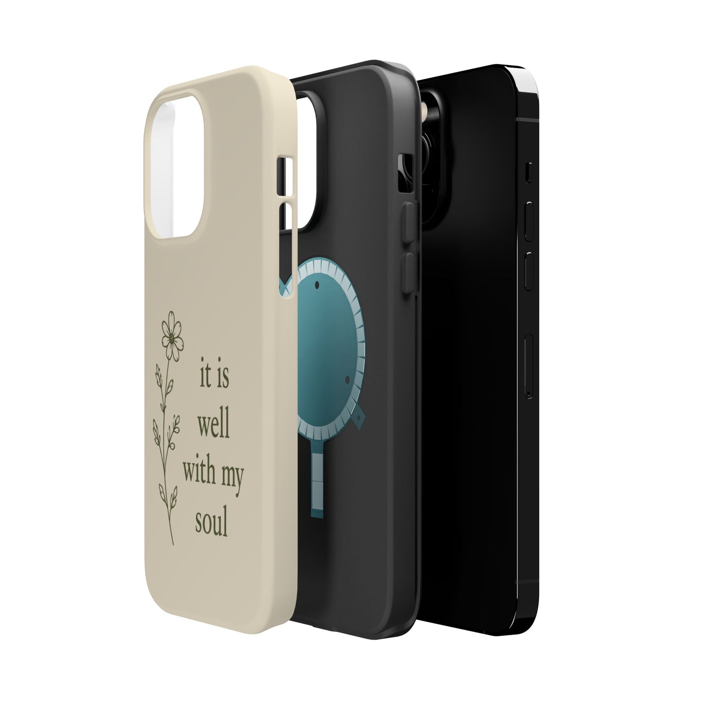 'It Is Well With My Soul' Magnetic Impact-Resistant Phone Case
