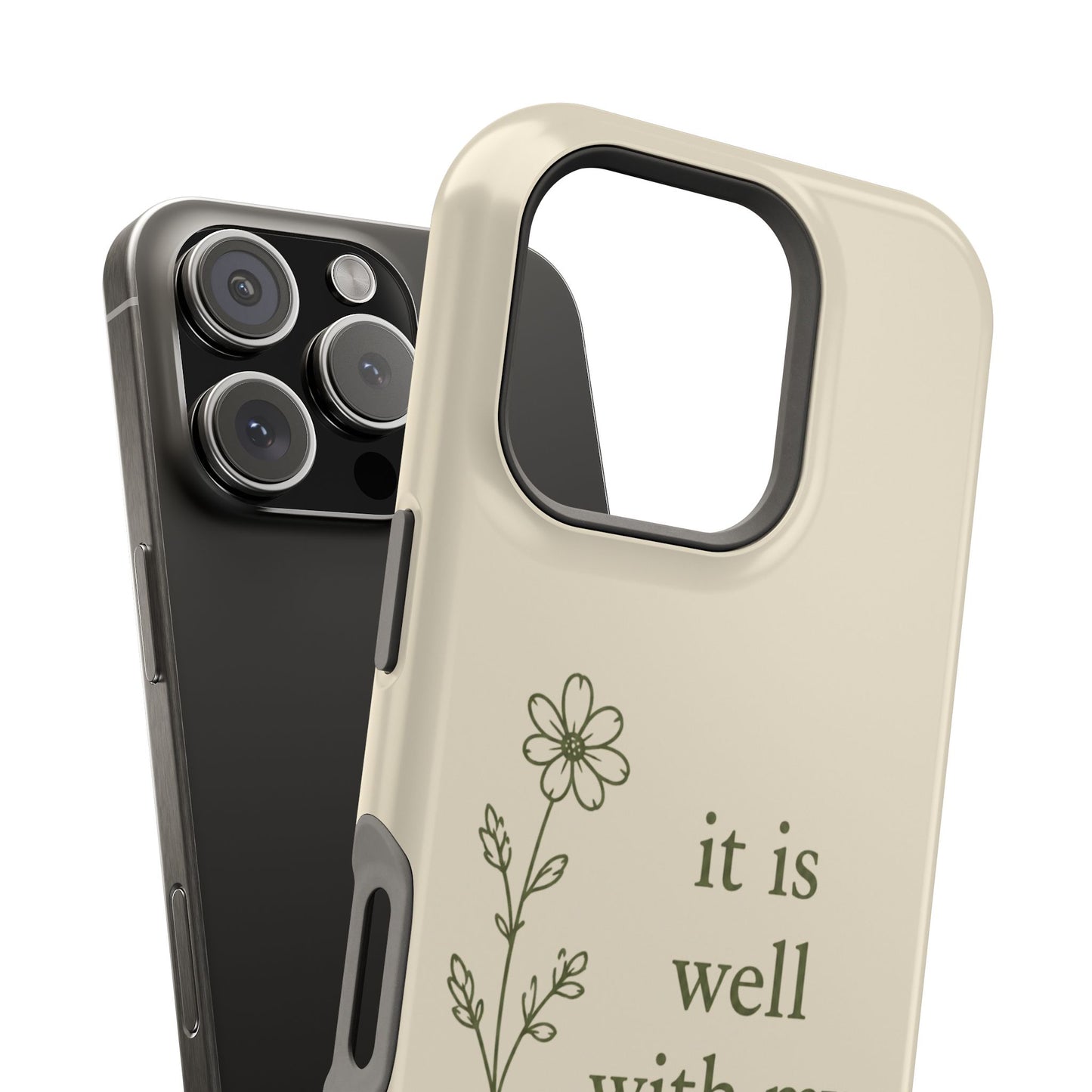 'It Is Well With My Soul' Magnetic Impact-Resistant Phone Case