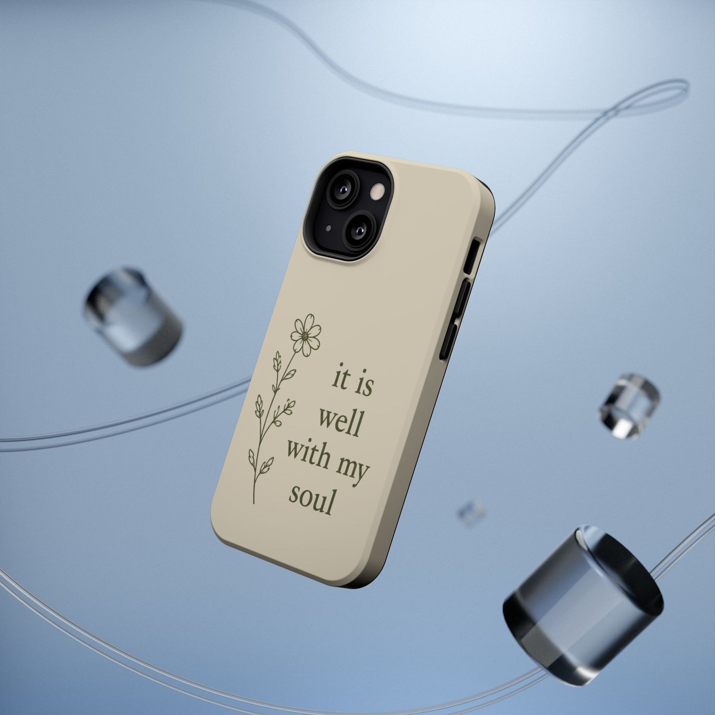 'It Is Well With My Soul' Magnetic Impact-Resistant Phone Case