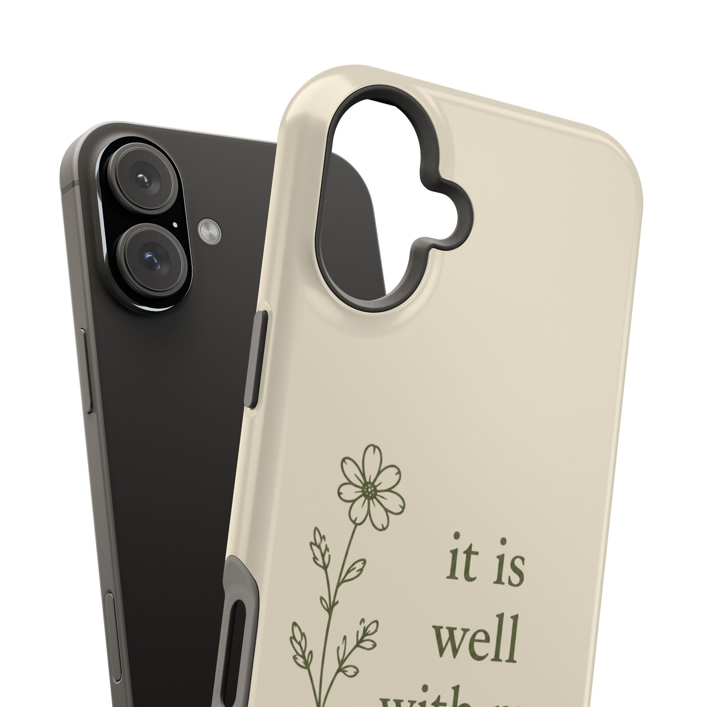 'It Is Well With My Soul' Magnetic Impact-Resistant Phone Case