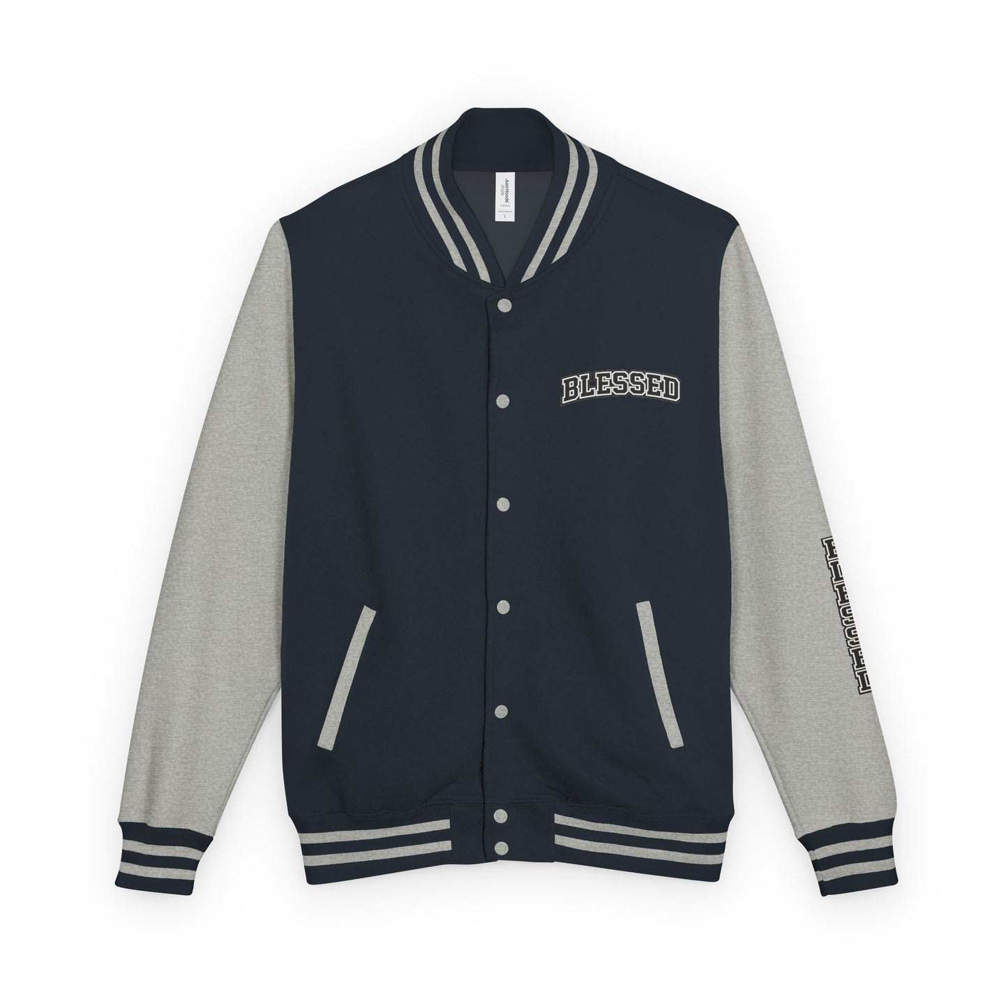 Blessed Letterman Jacket — Christian Varsity Style Jacket
