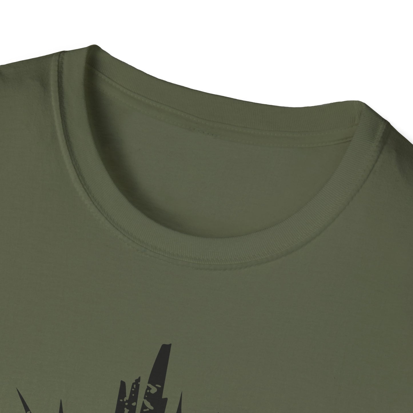 Faith Lion Cross T-Shirt — "Man of Faith" Christian Graphic Tee