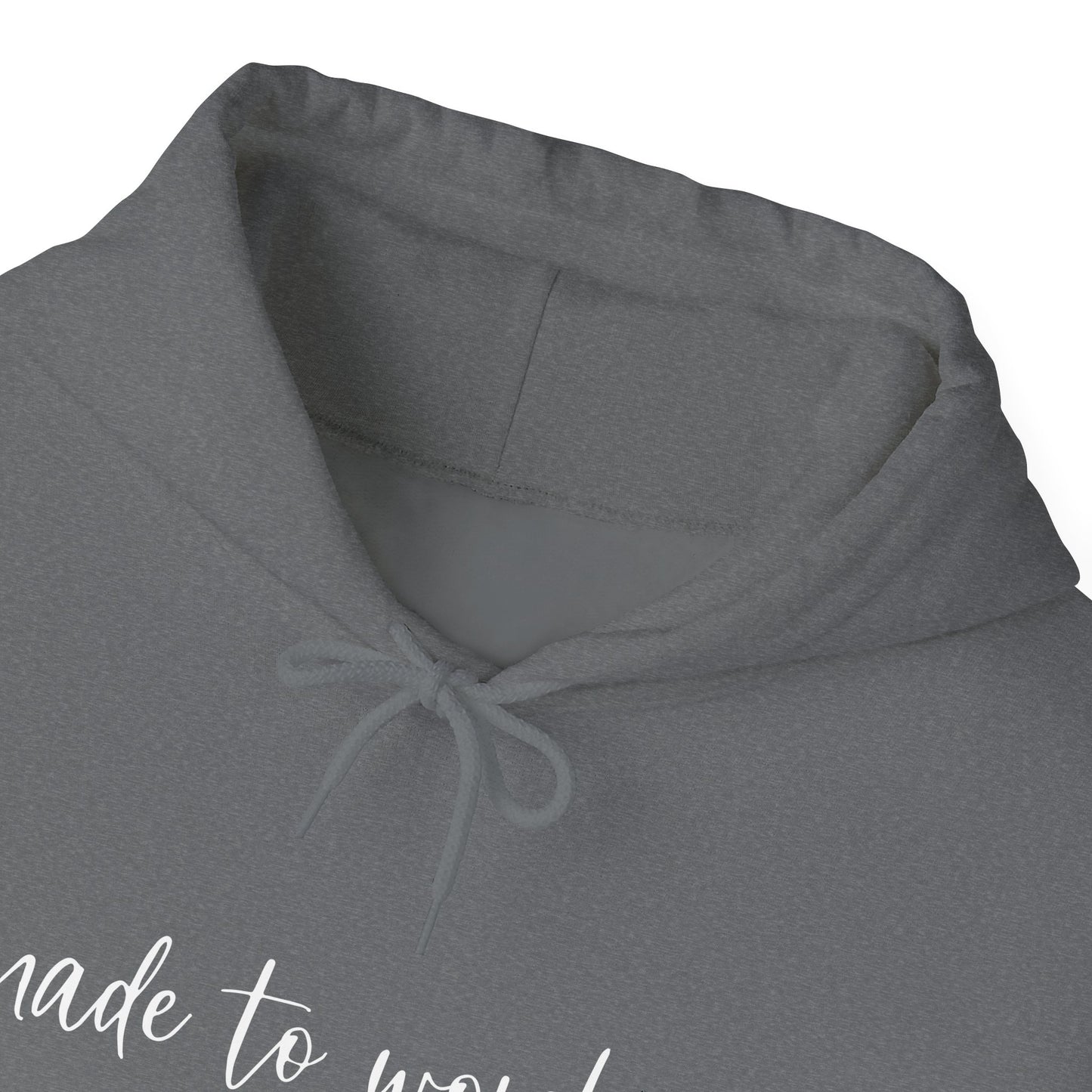 "Made to Worship" Hoodie — 'Made to Worship' Psalms 95:1 Christian Hoodie