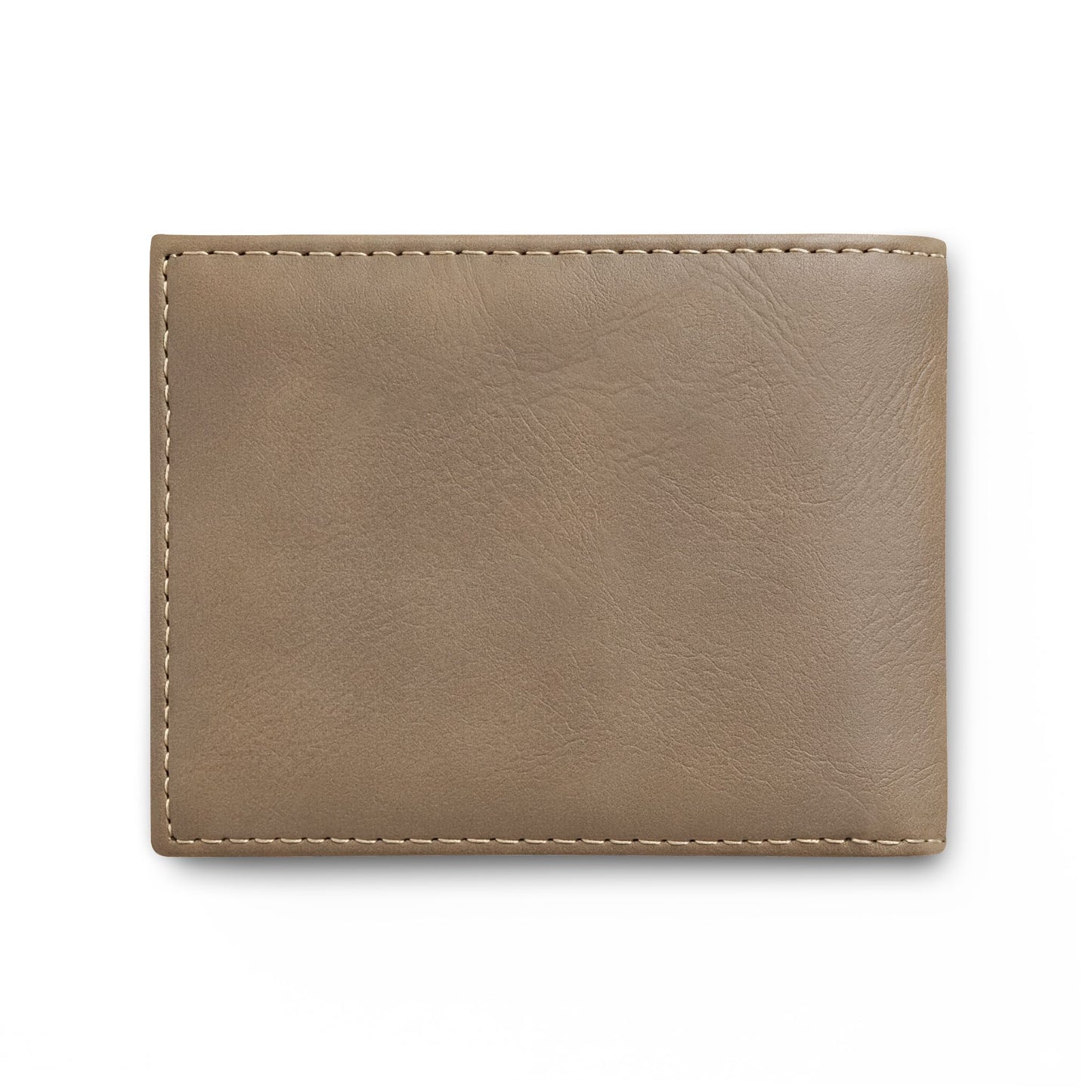 Bi-Fold Wallet — 'Iron Sharpens Iron' Nail Logo Leather Wallet