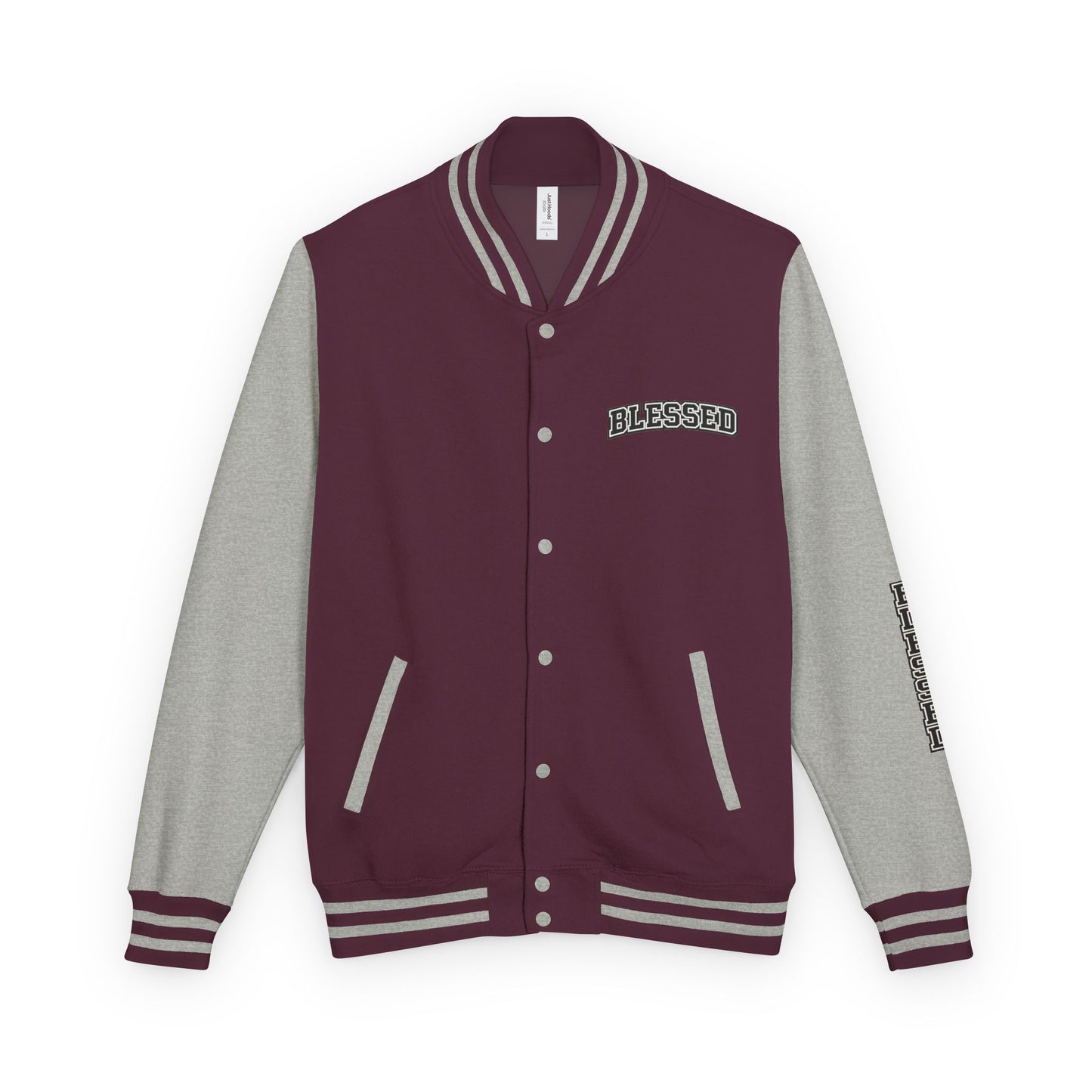 Blessed Letterman Jacket — Christian Varsity Style Jacket