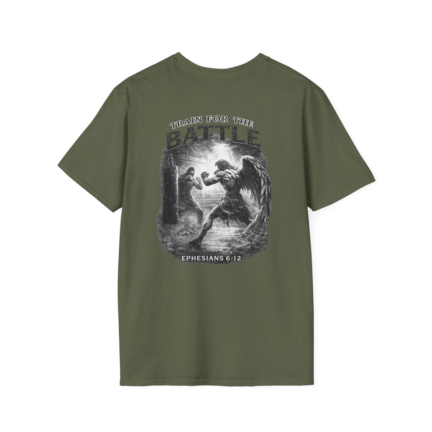 Gym Motivational Tee — "Train for the Bottle Collection" Tee