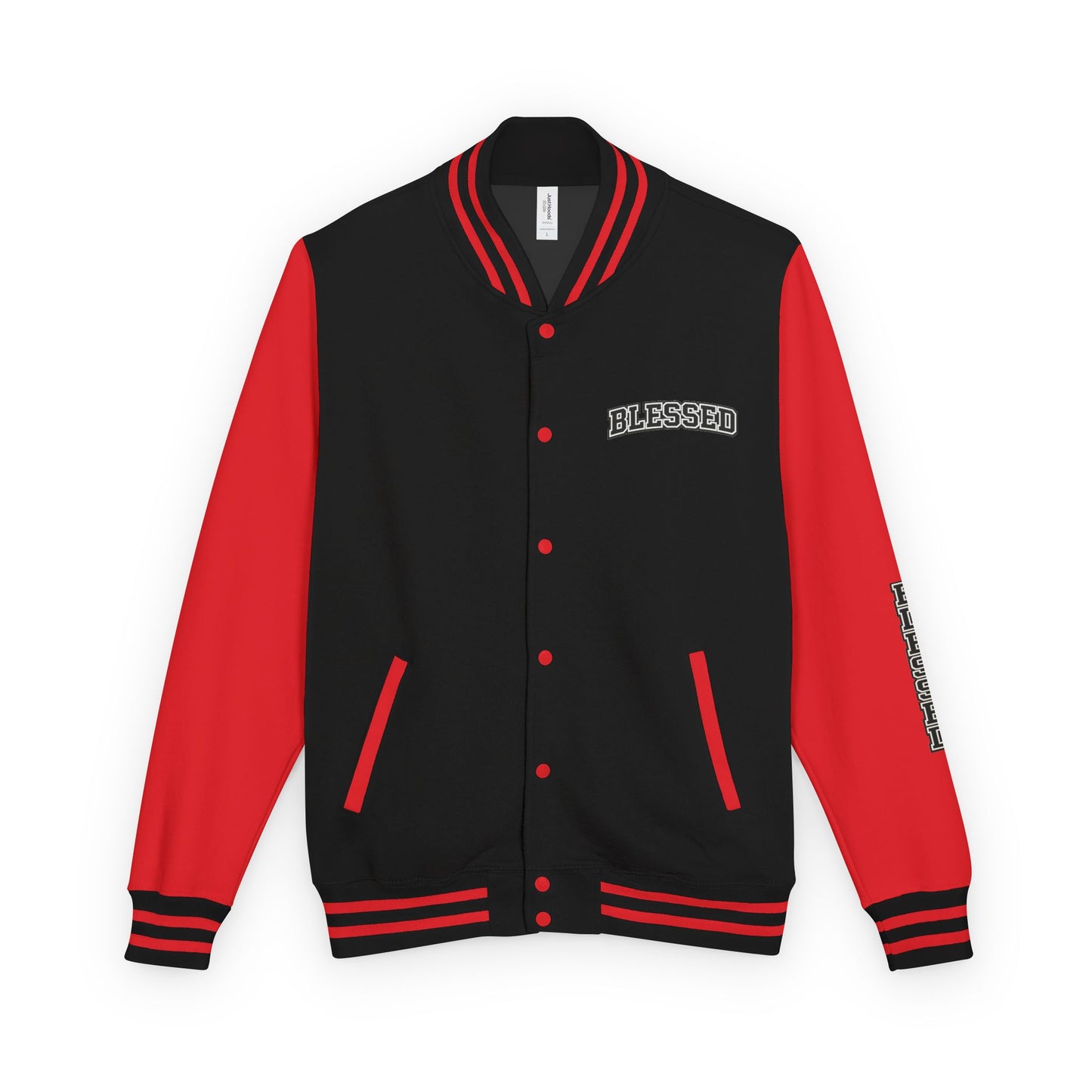 Blessed Letterman Jacket — Christian Varsity Style Jacket