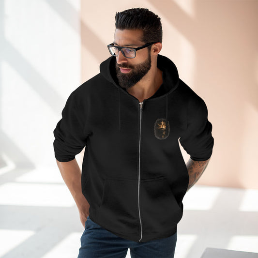 Zip Hoodie "Step by Step" Psalm 37:23