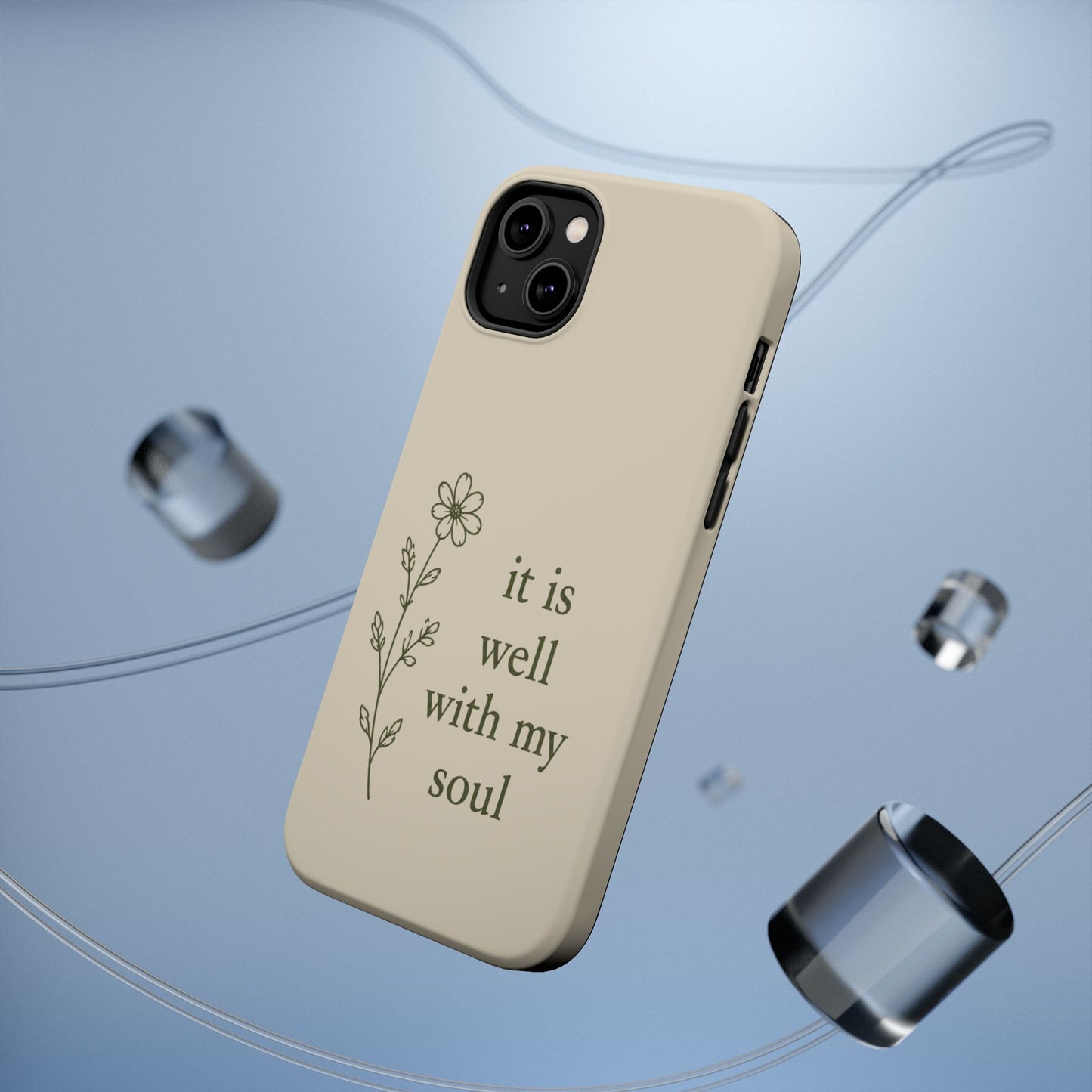 'It Is Well With My Soul' Magnetic Impact-Resistant Phone Case