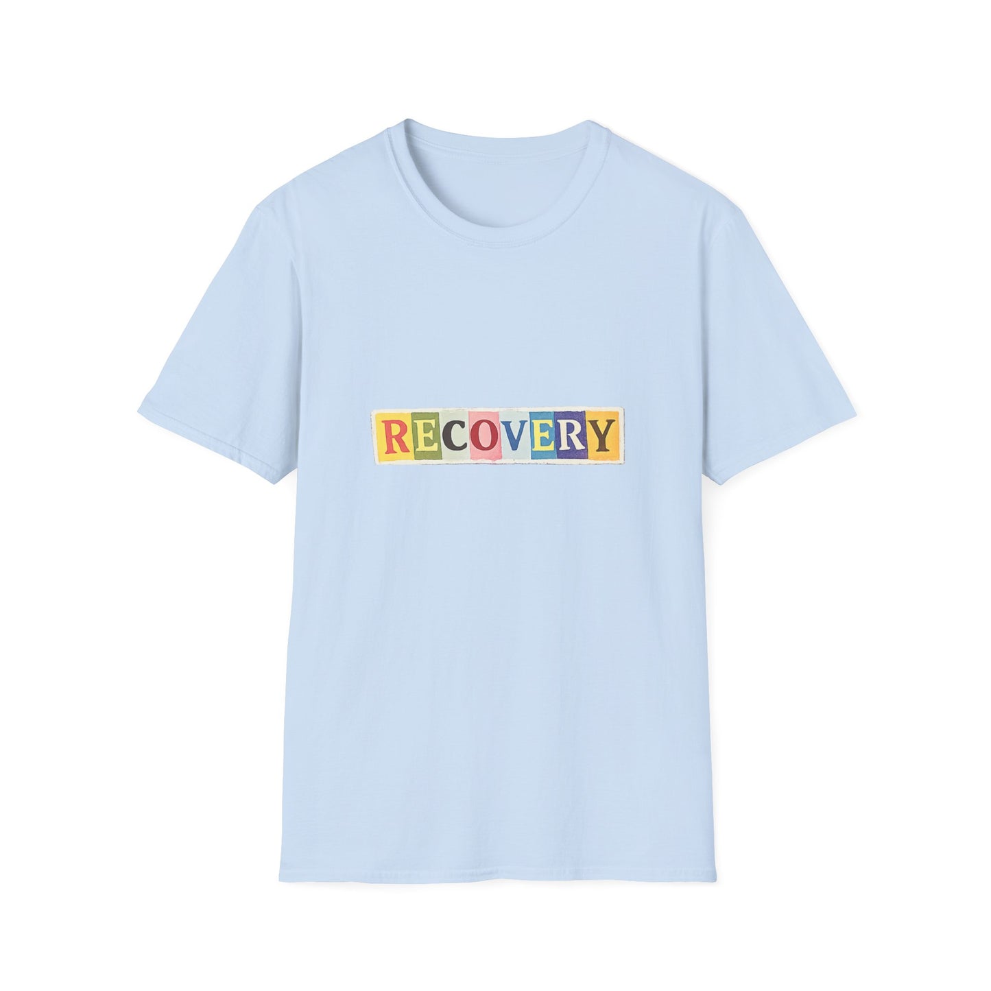 Recovery T-Shirt — Color Block Lettering Support Tee