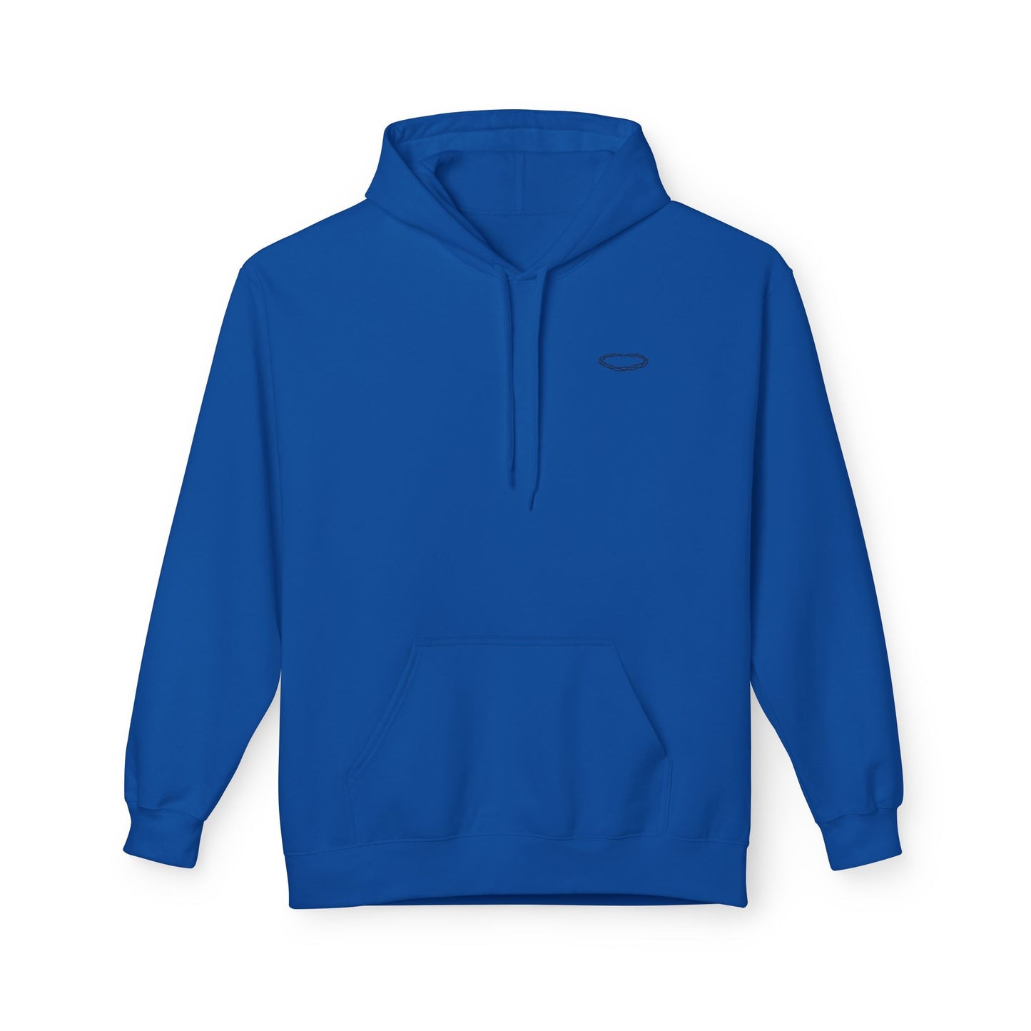 Faith Lion Cross Hoodie — “Man of Faith” Christian Graphic Hoodie