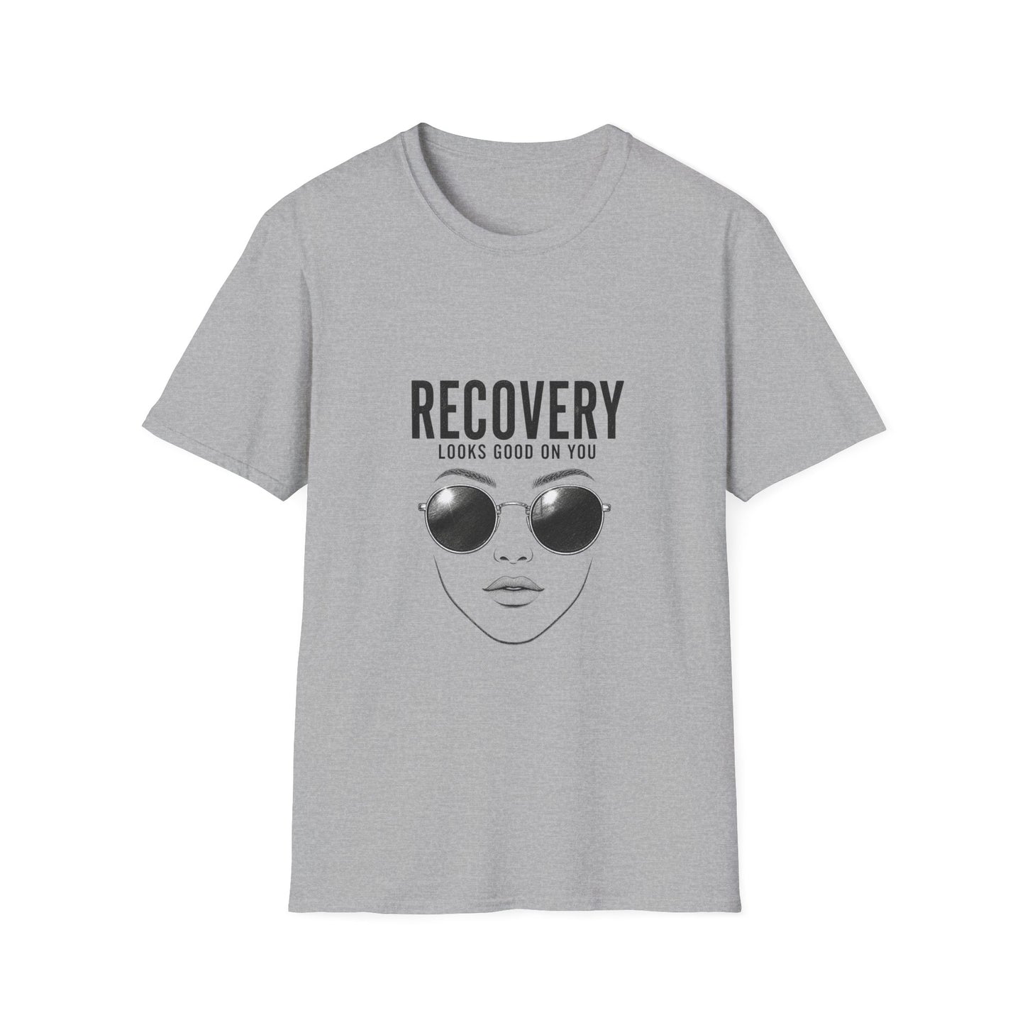Recovery Looks Good On You T-Shirt — Inspirational Recovery Tee