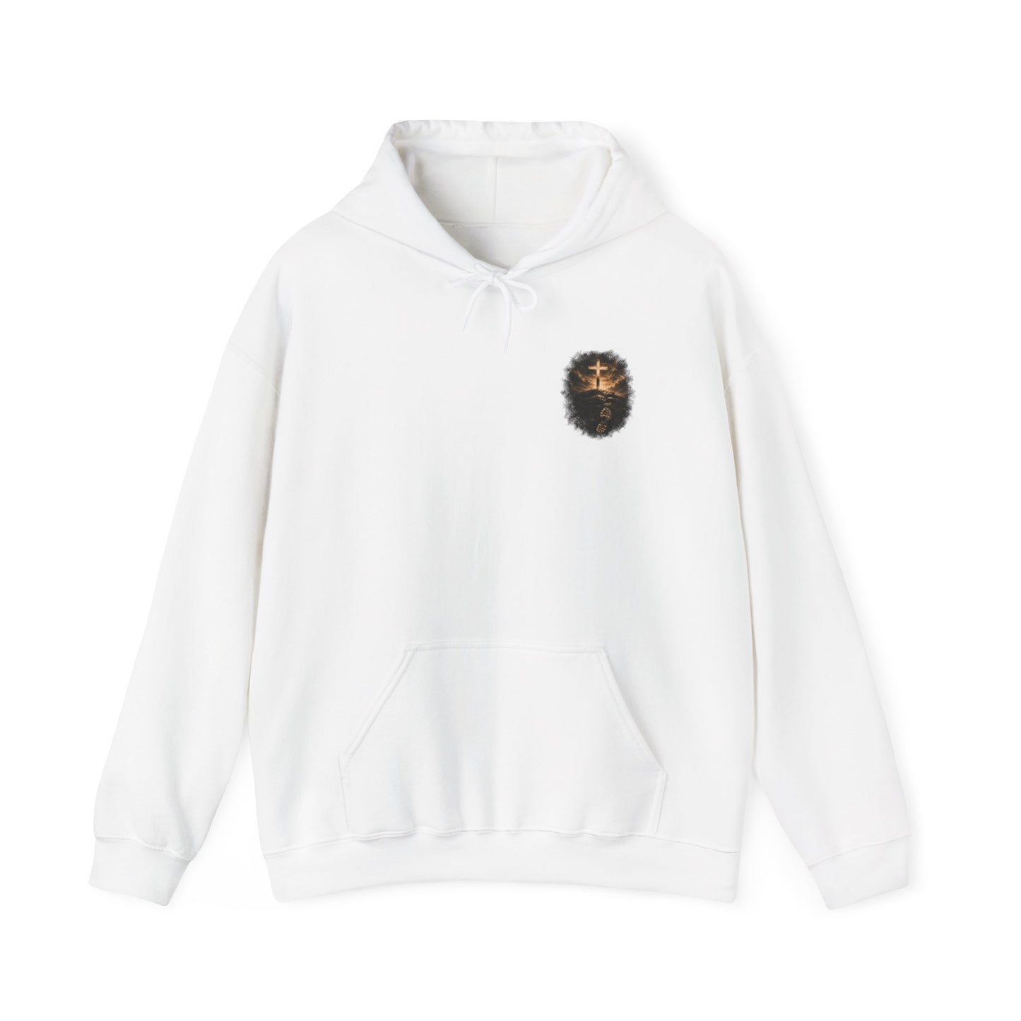 Psalm 23 'Step by Step' Christian Hoodie — Inspirational Faith Sweatshirt