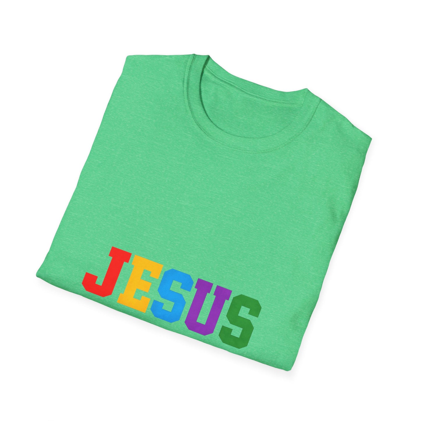 "Jesus" Colorful Graphic Tee