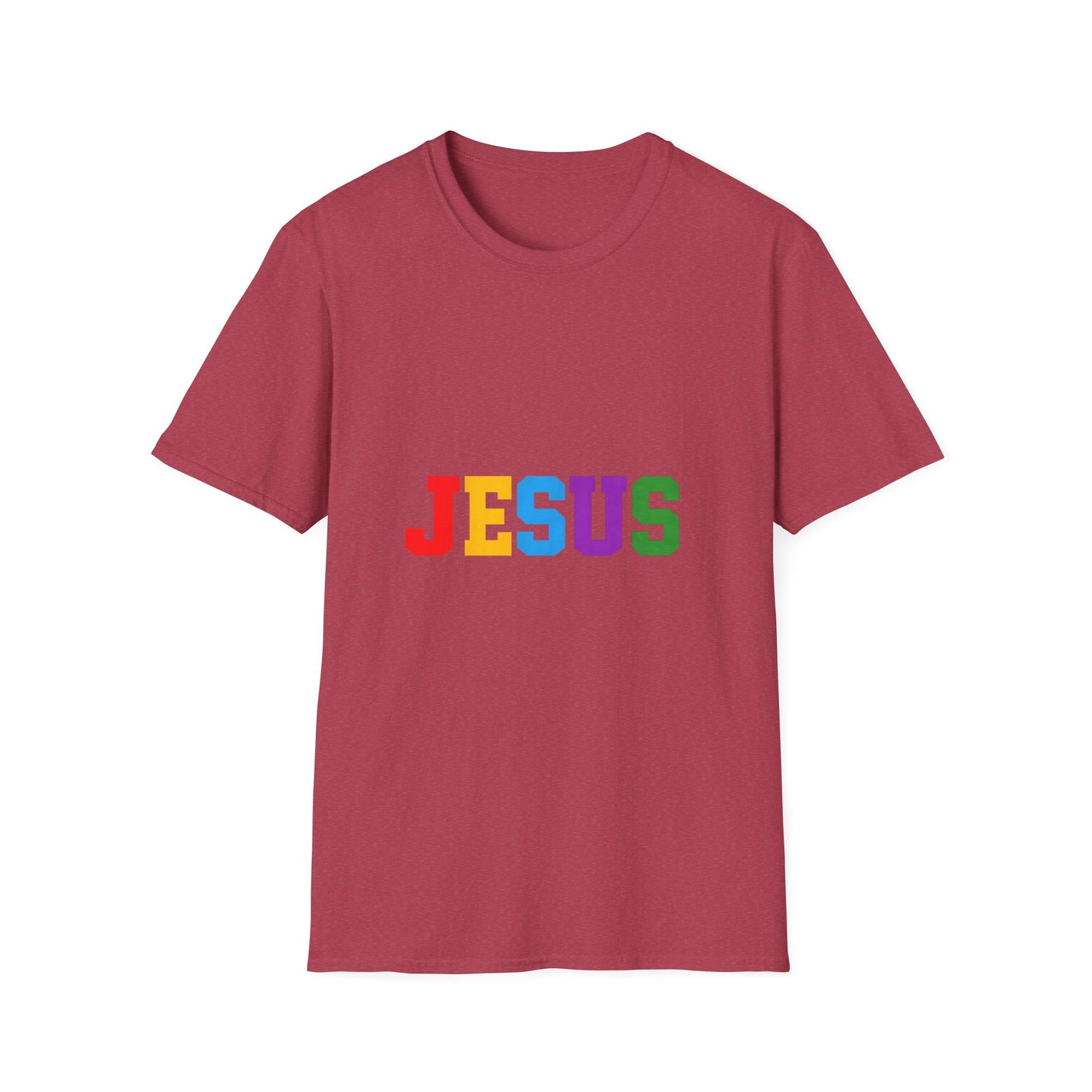 "Jesus" Colorful Graphic Tee